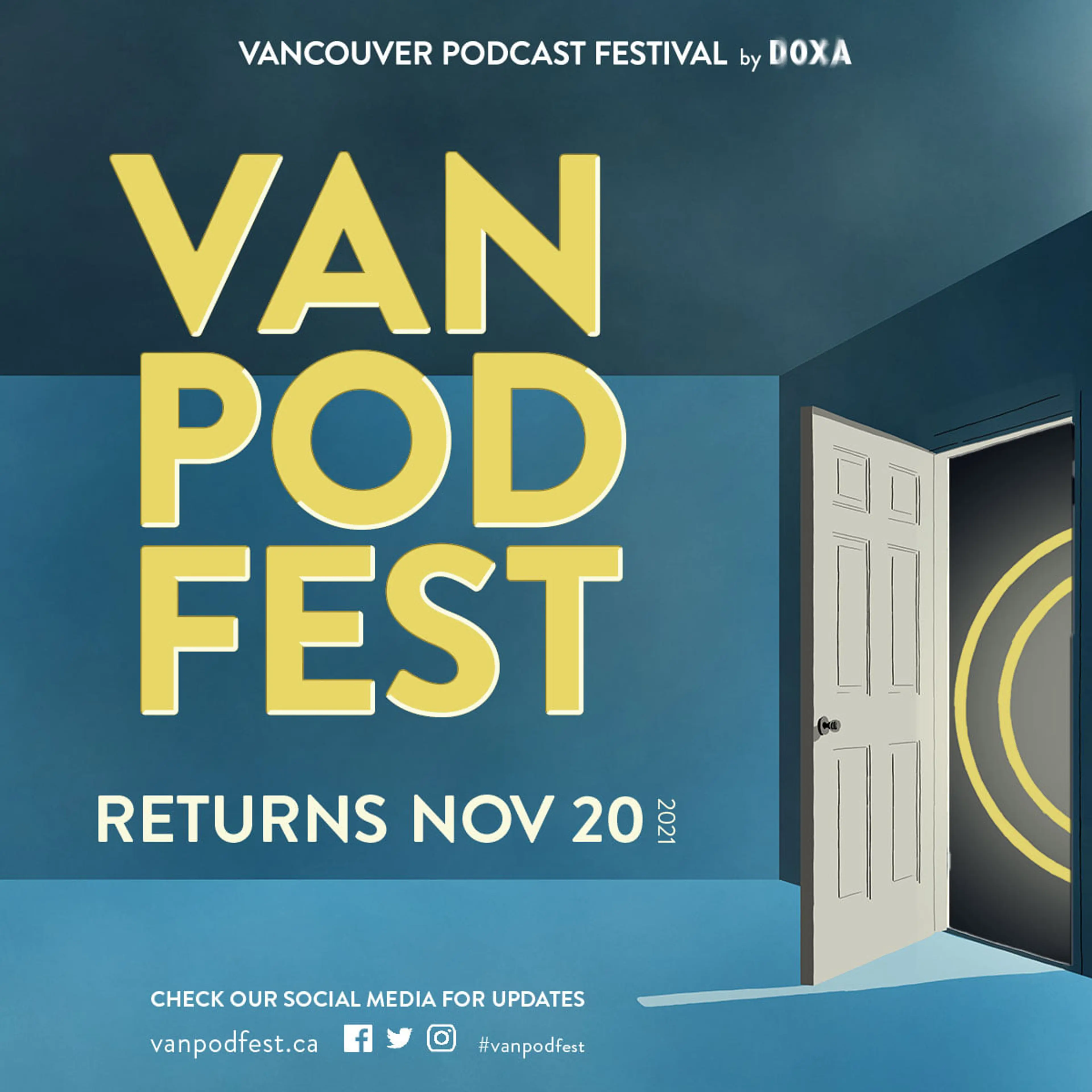 Fourth Annual Vancouver Podcast Festival Returns (At Home…Again!)