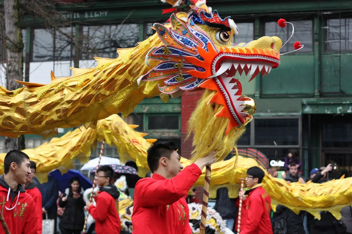 chinese new year parade 2018