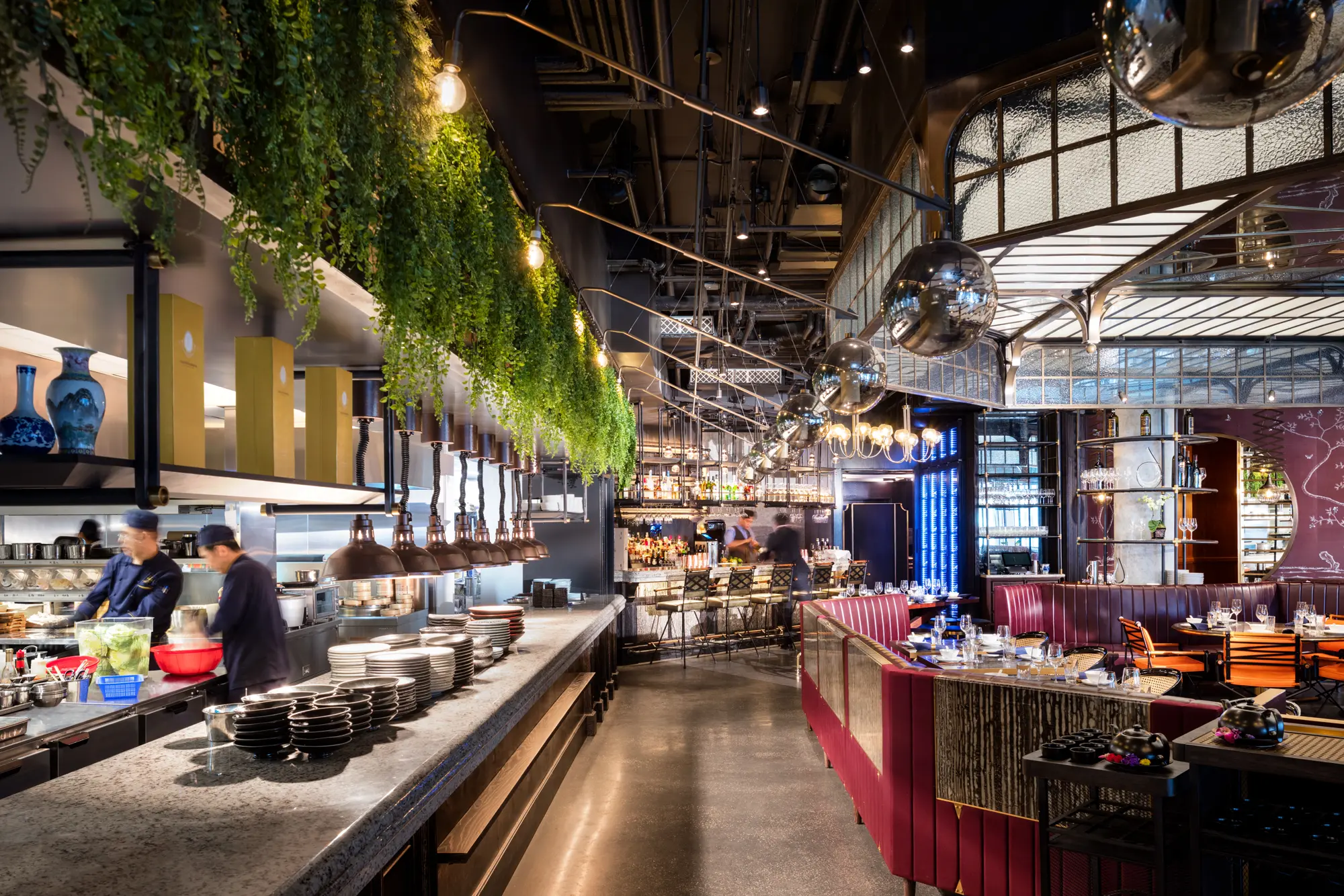 Mott 32 Open Kitchen
