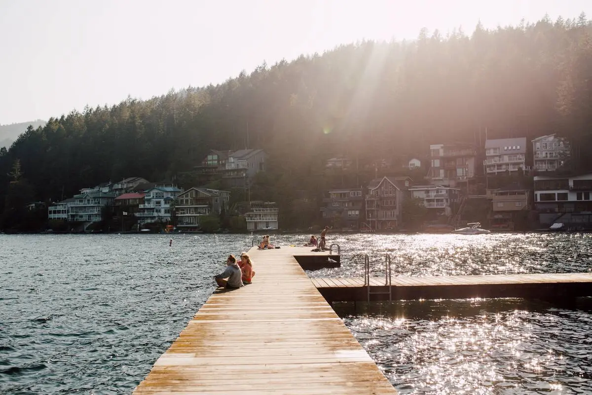 Dock at Cultus Lake
