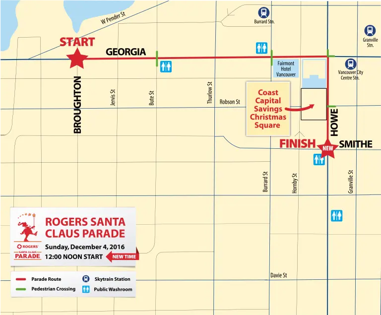 santa claus parade 2016