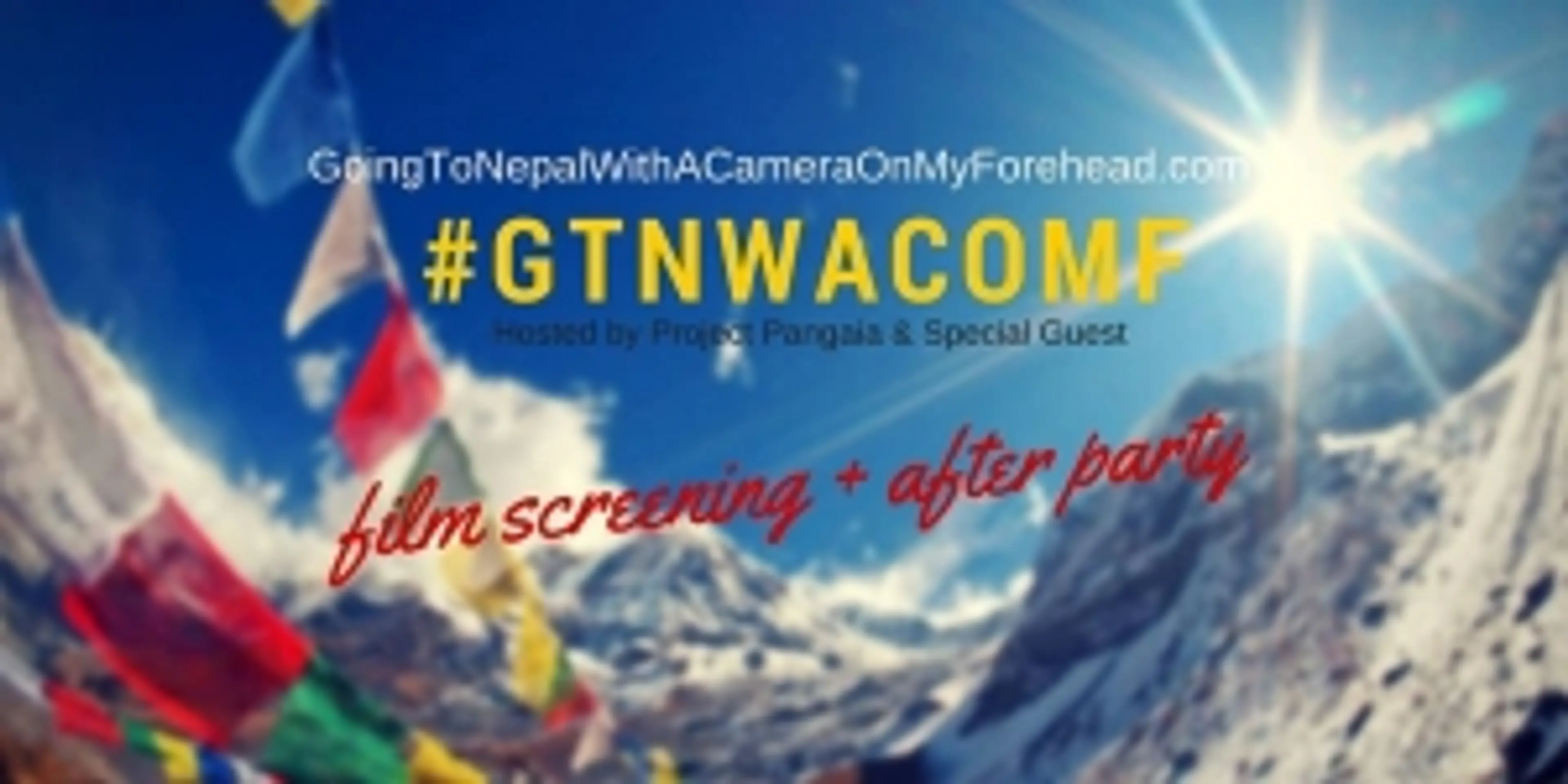 Going To Nepal With A Camera On My Forehead