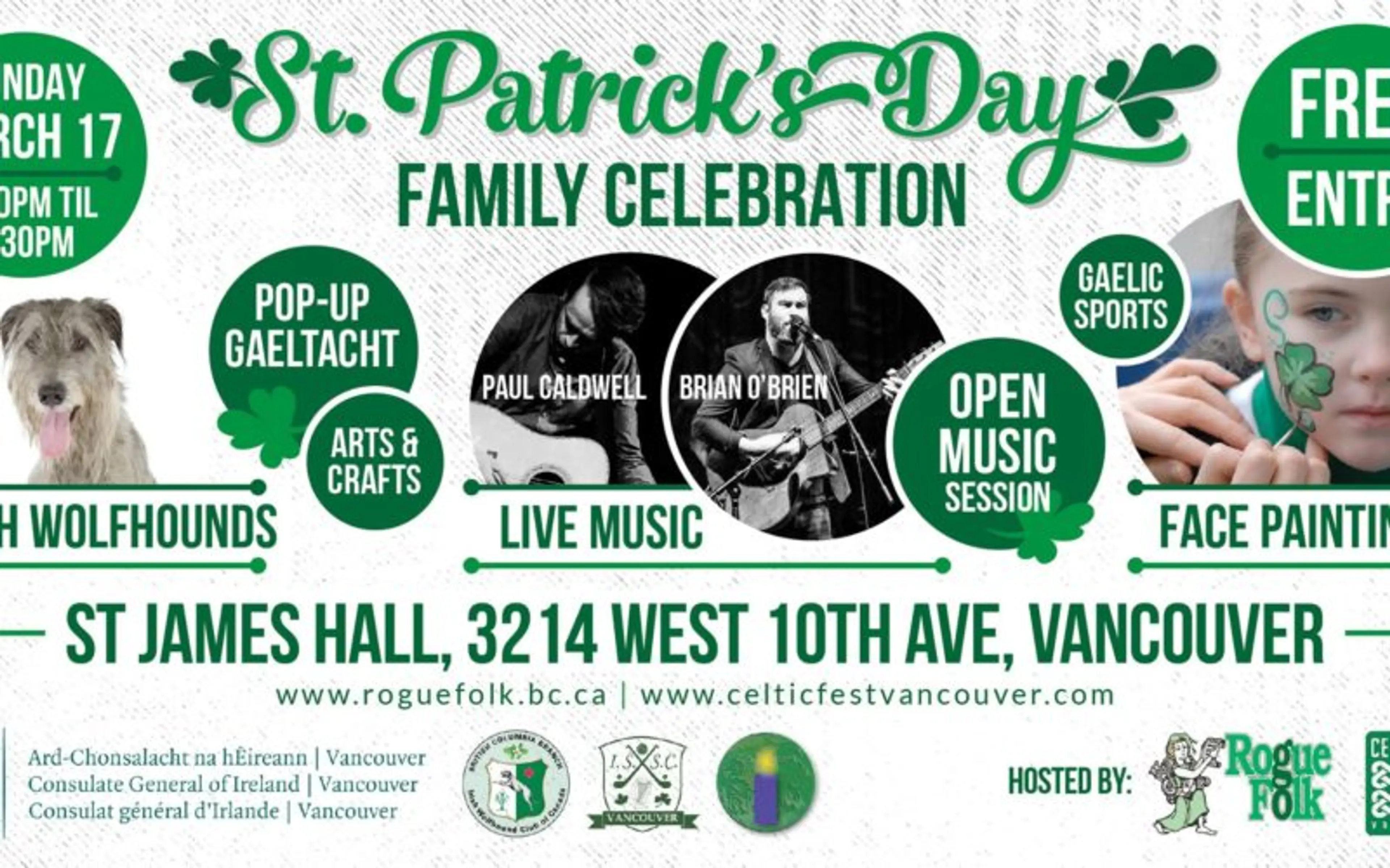 family celebration st patricks day vancouver 2019