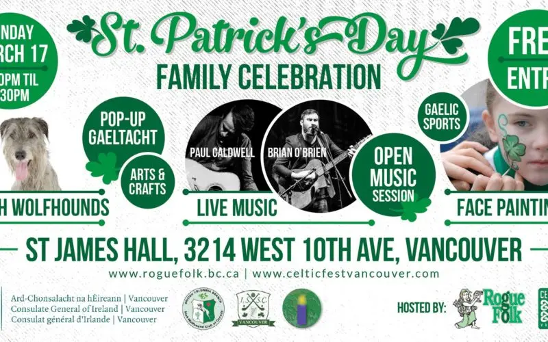 family celebration st patricks day vancouver 2019
