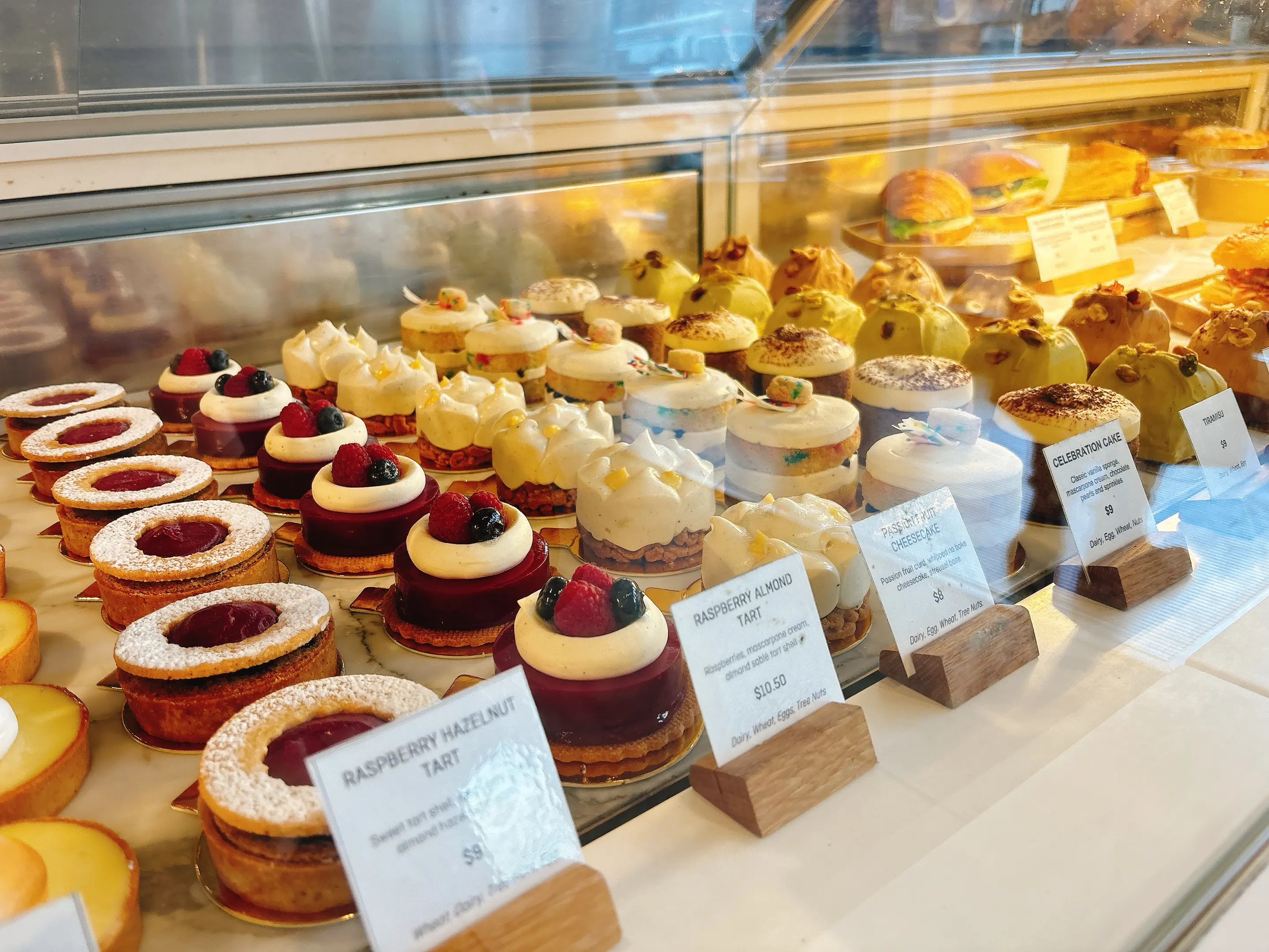 Display case at Small Victory