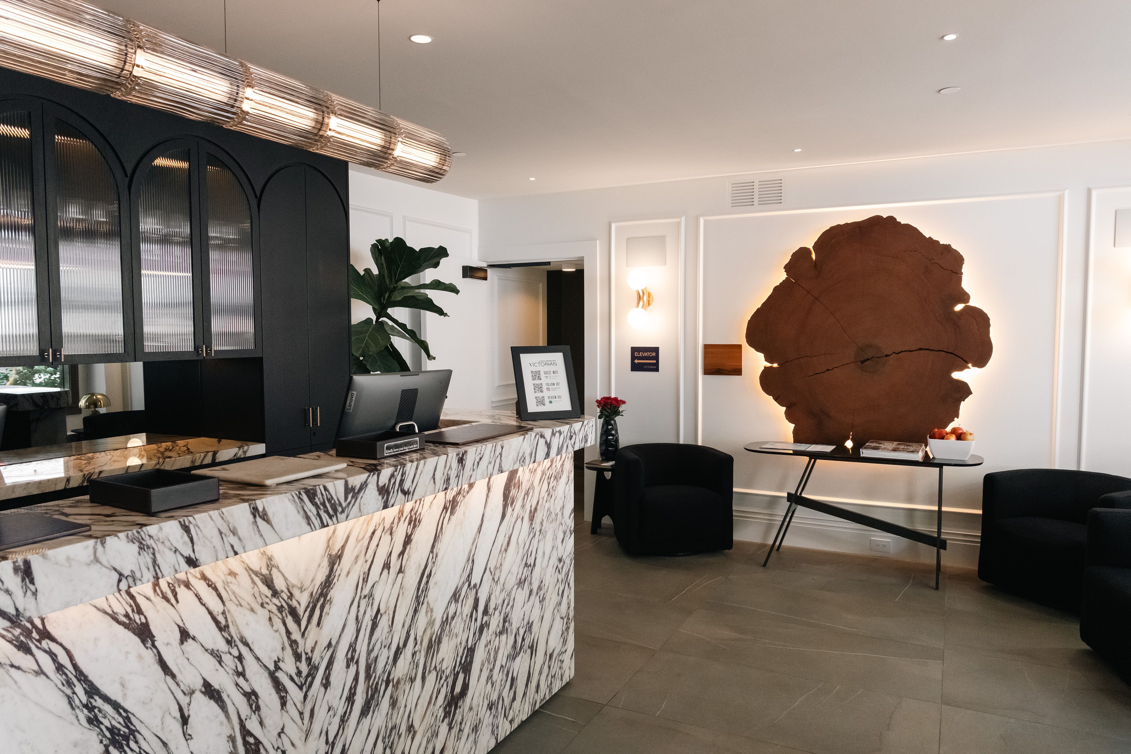 The Victorian Hotel Lobby