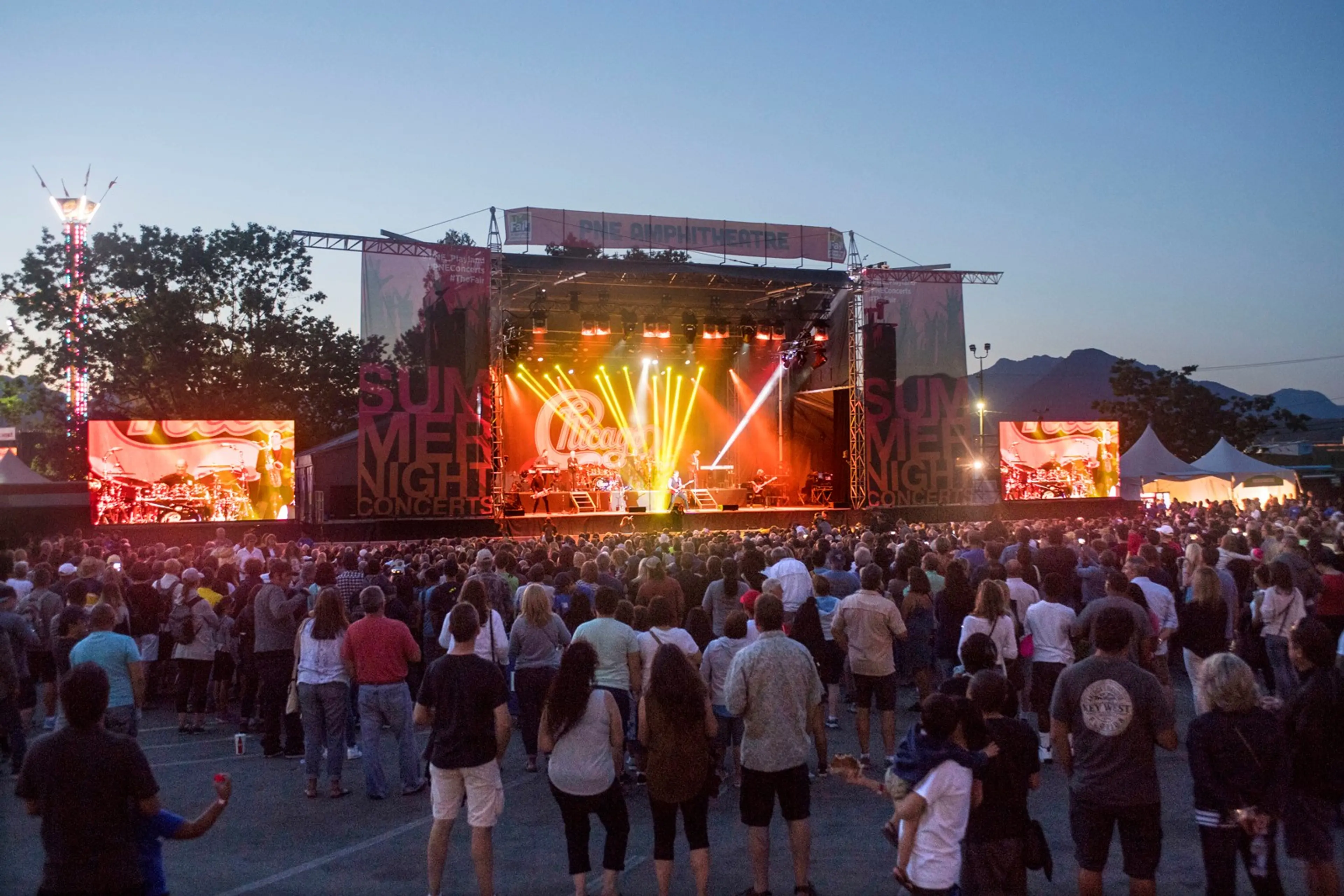 free summer concerts PNE 2018