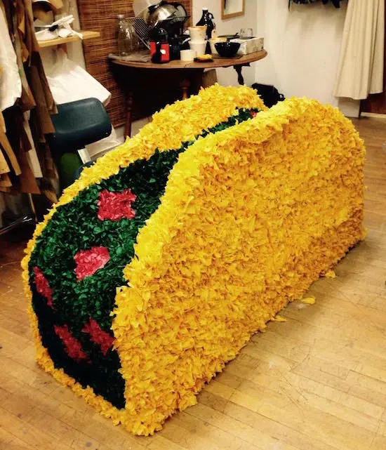 Who will bust open the giant taco pinata at the 2016 Taco Fest?