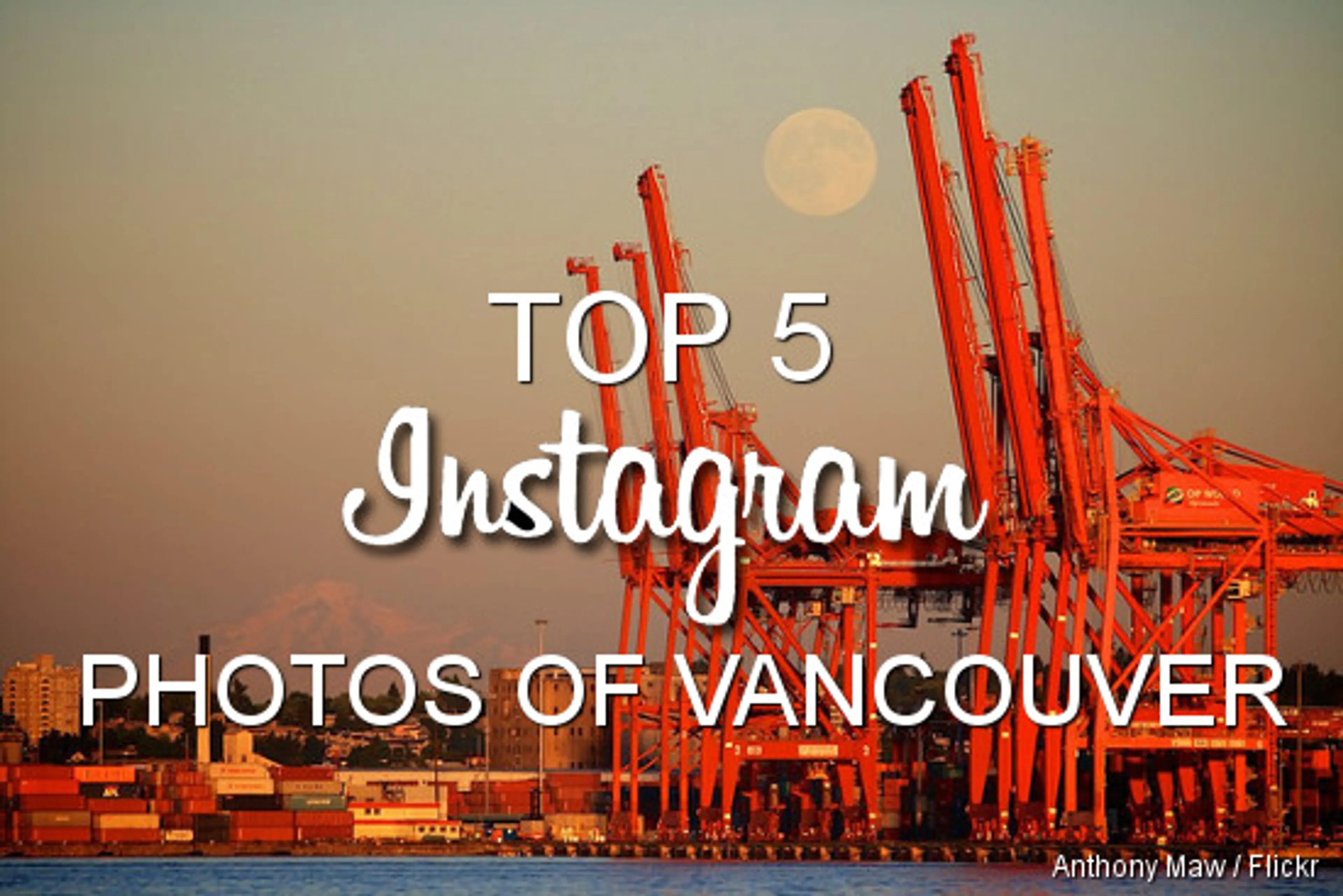 This Week’s Top 5 Instagram Photos of Vancouver