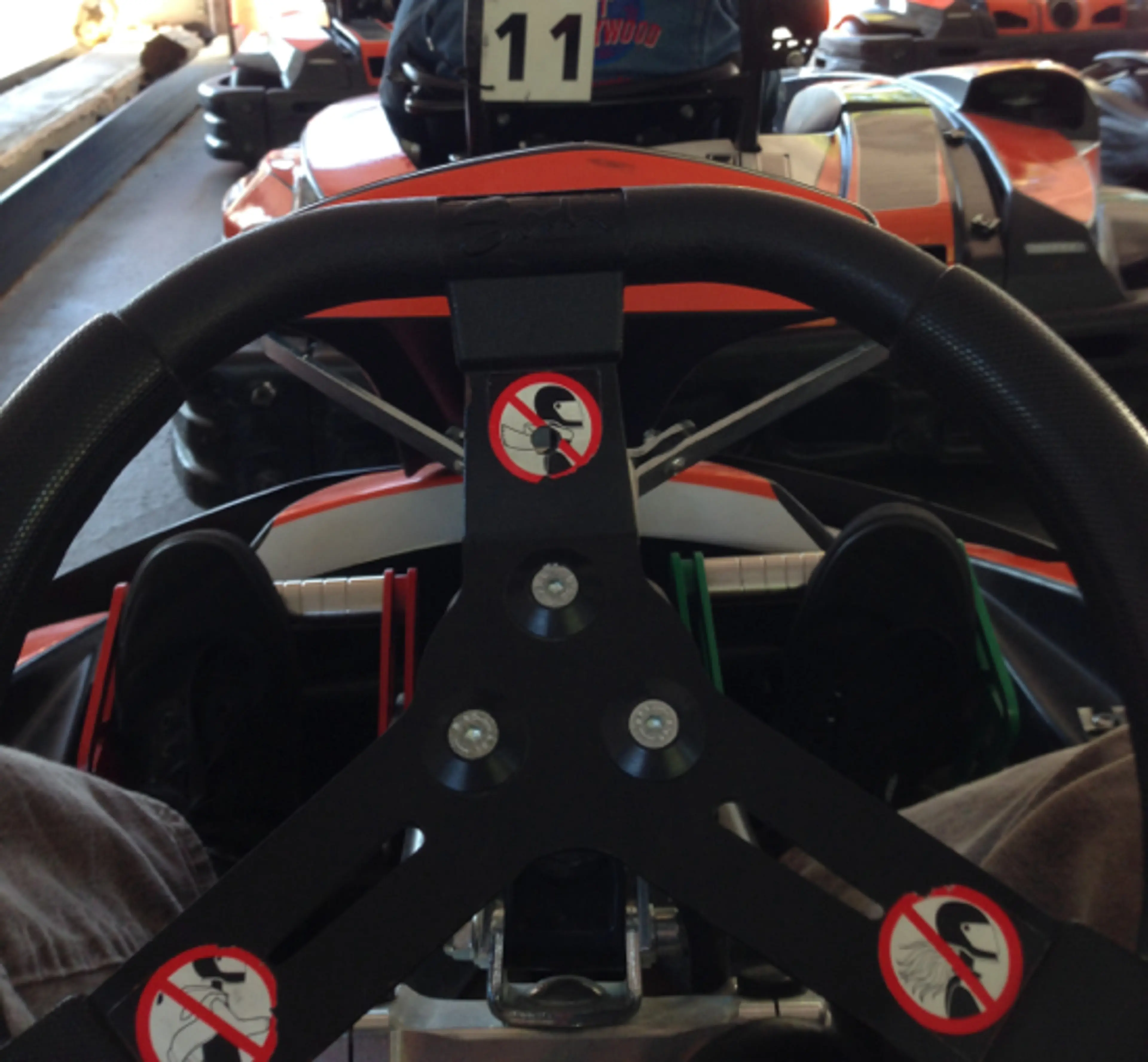 The interior of the high performance kart, Photo Credit: Alex Mott