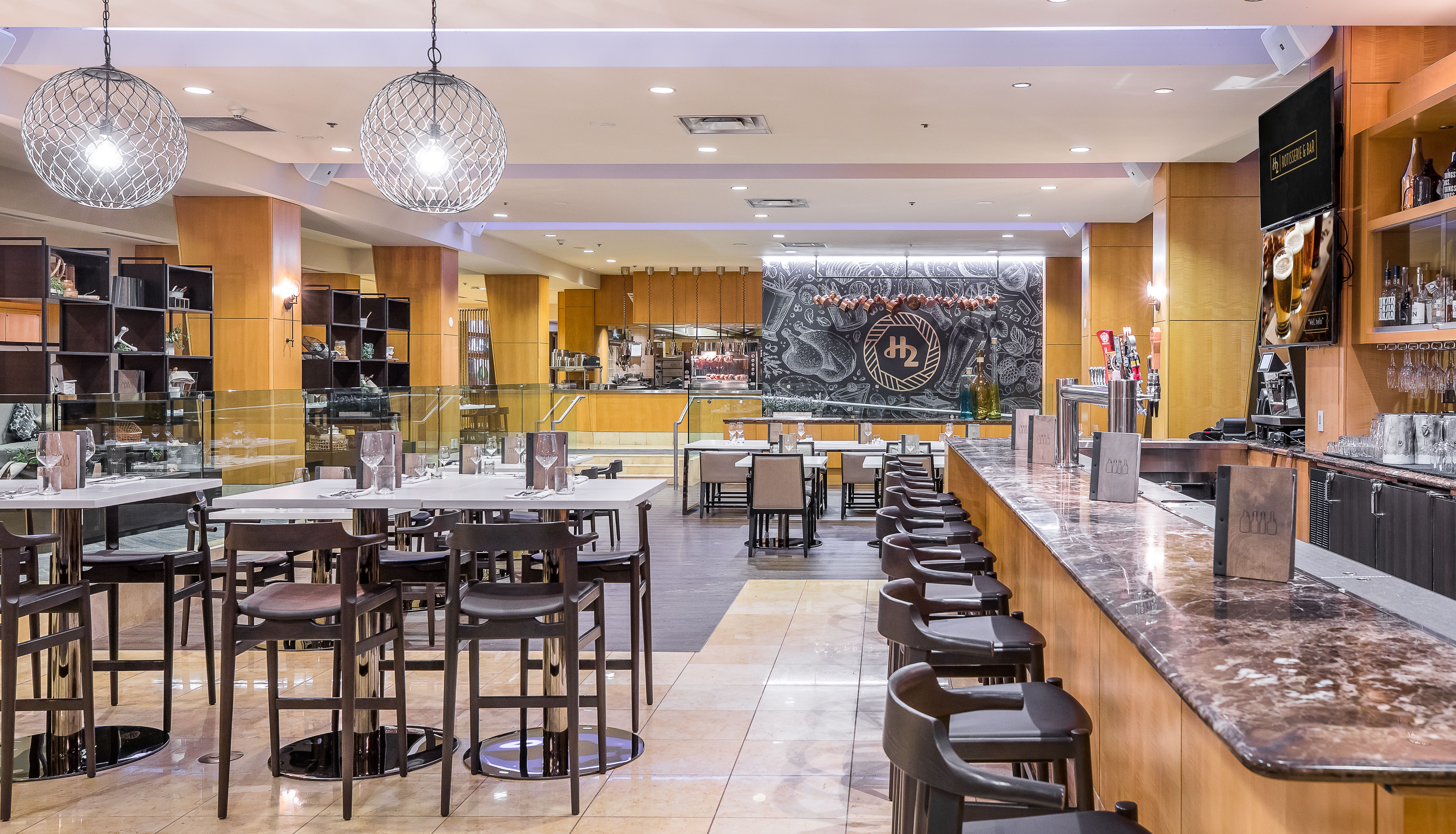 H2 Rotisserie & Bar Dining Room