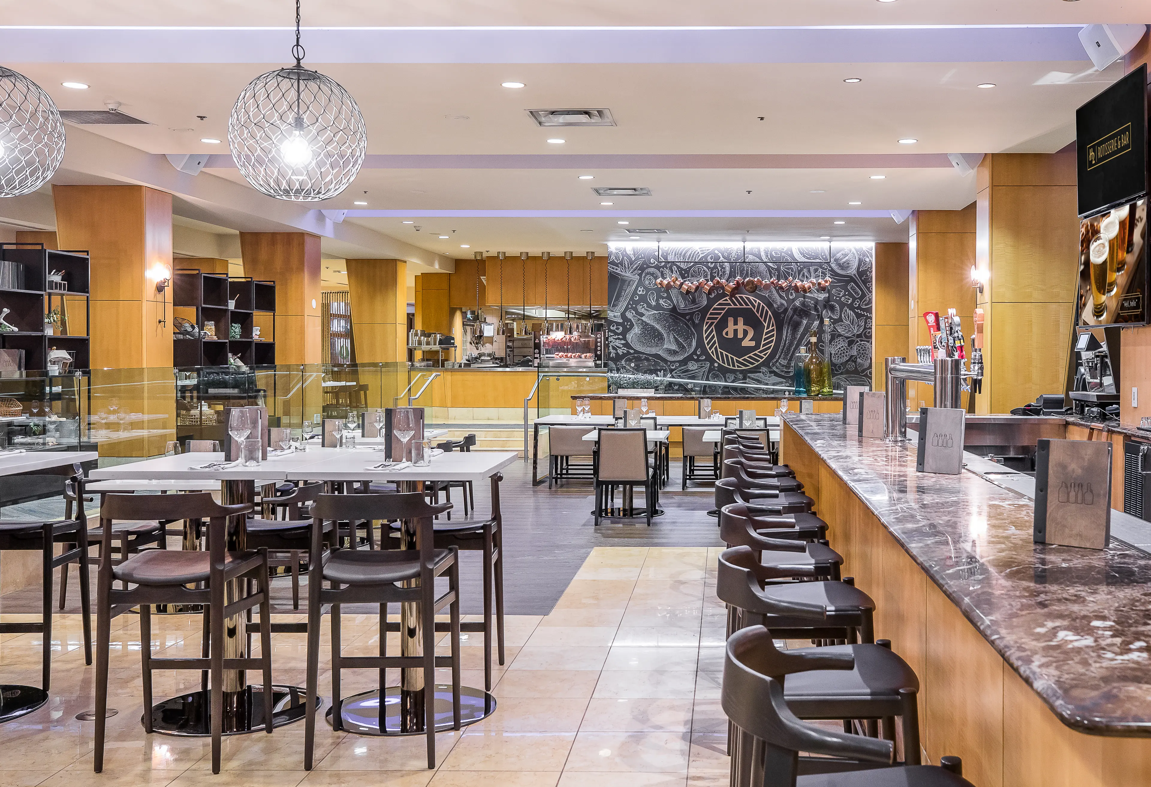 H2 Rotisserie & Bar Dining Room