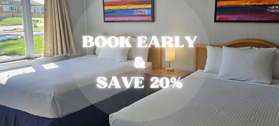 Book Early & Save 20%