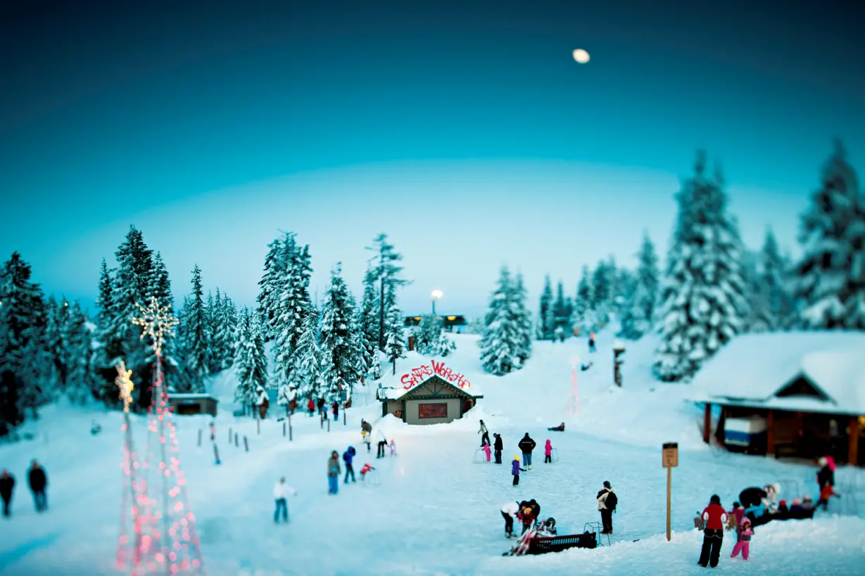 Grouse Mountain Skating pond
