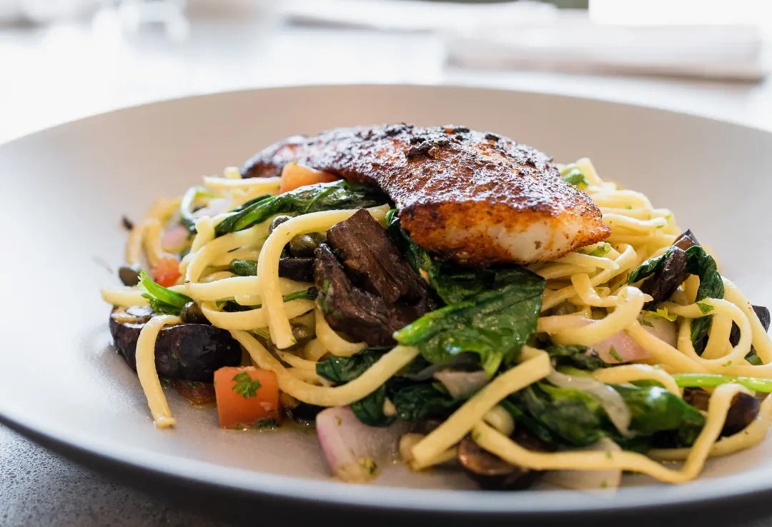 Halibut Pasta