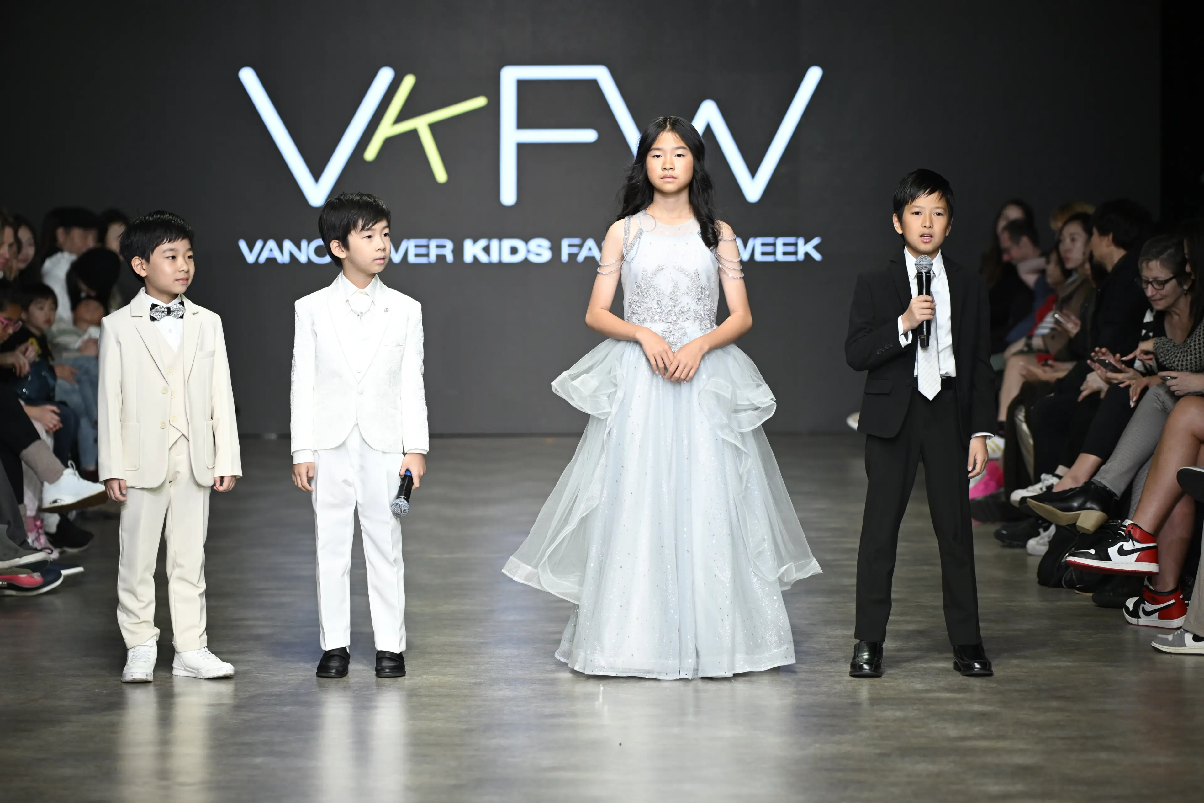 Kids at Vancouver Kids Fashion Week