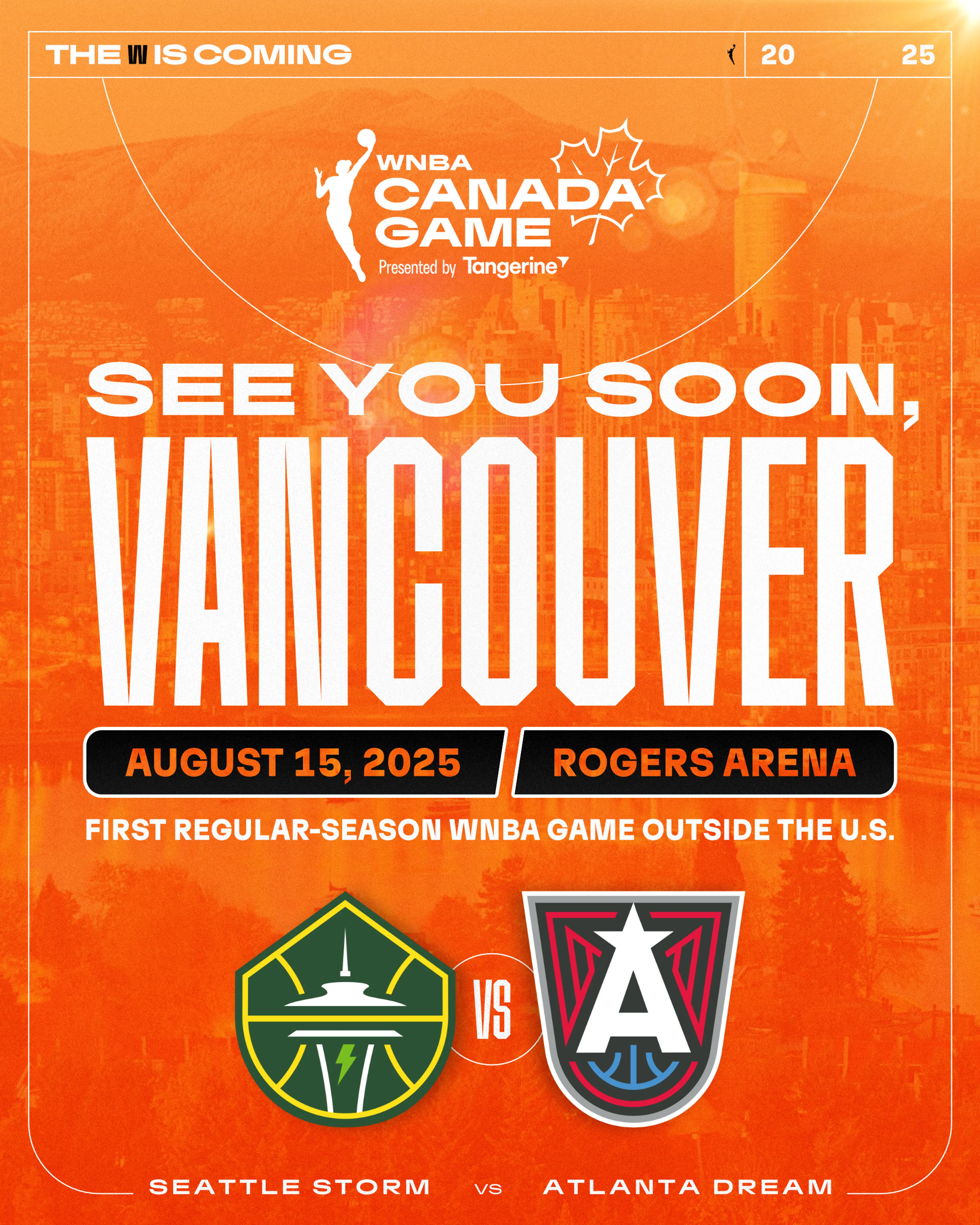 WNBA Game Vancouver | Rogers Arena