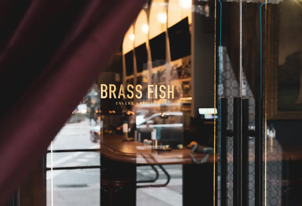 Brass+Fish+Downtown+Vancouver+Entrance+by+Pendulum+Magazine
