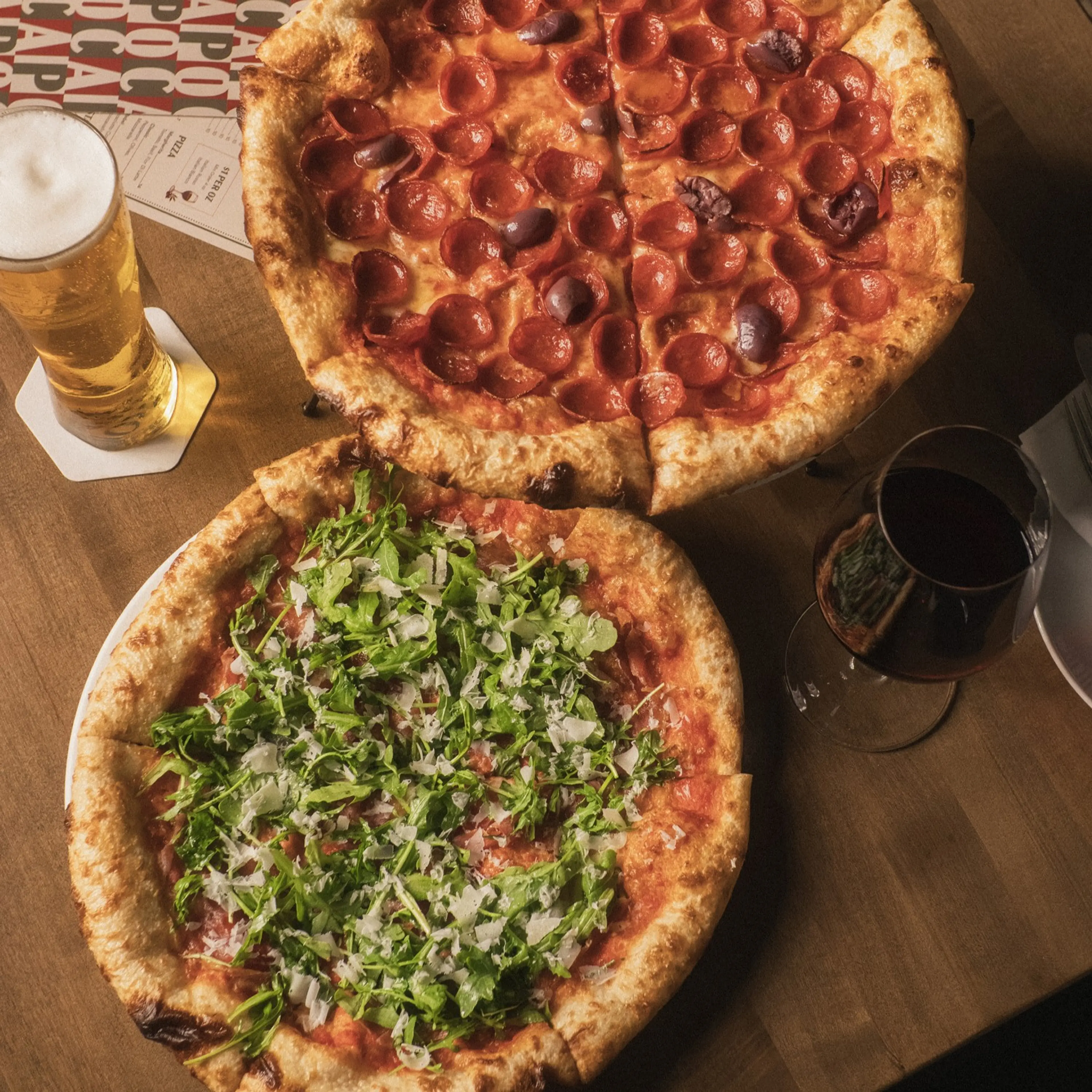 Capo & The Spritz Menu Item | Pizza