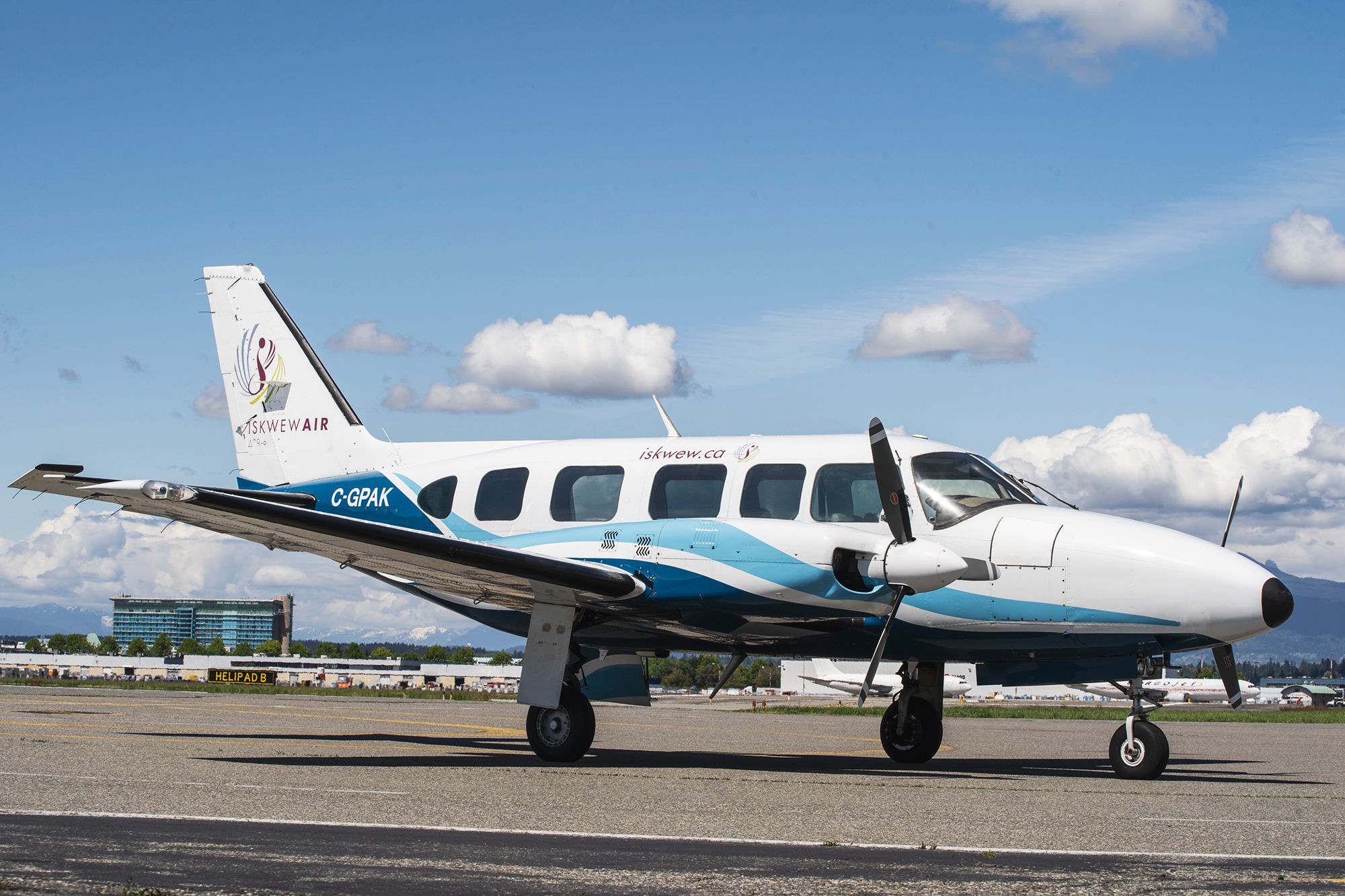 Sweetgrass Warrior at YVR South Terminal