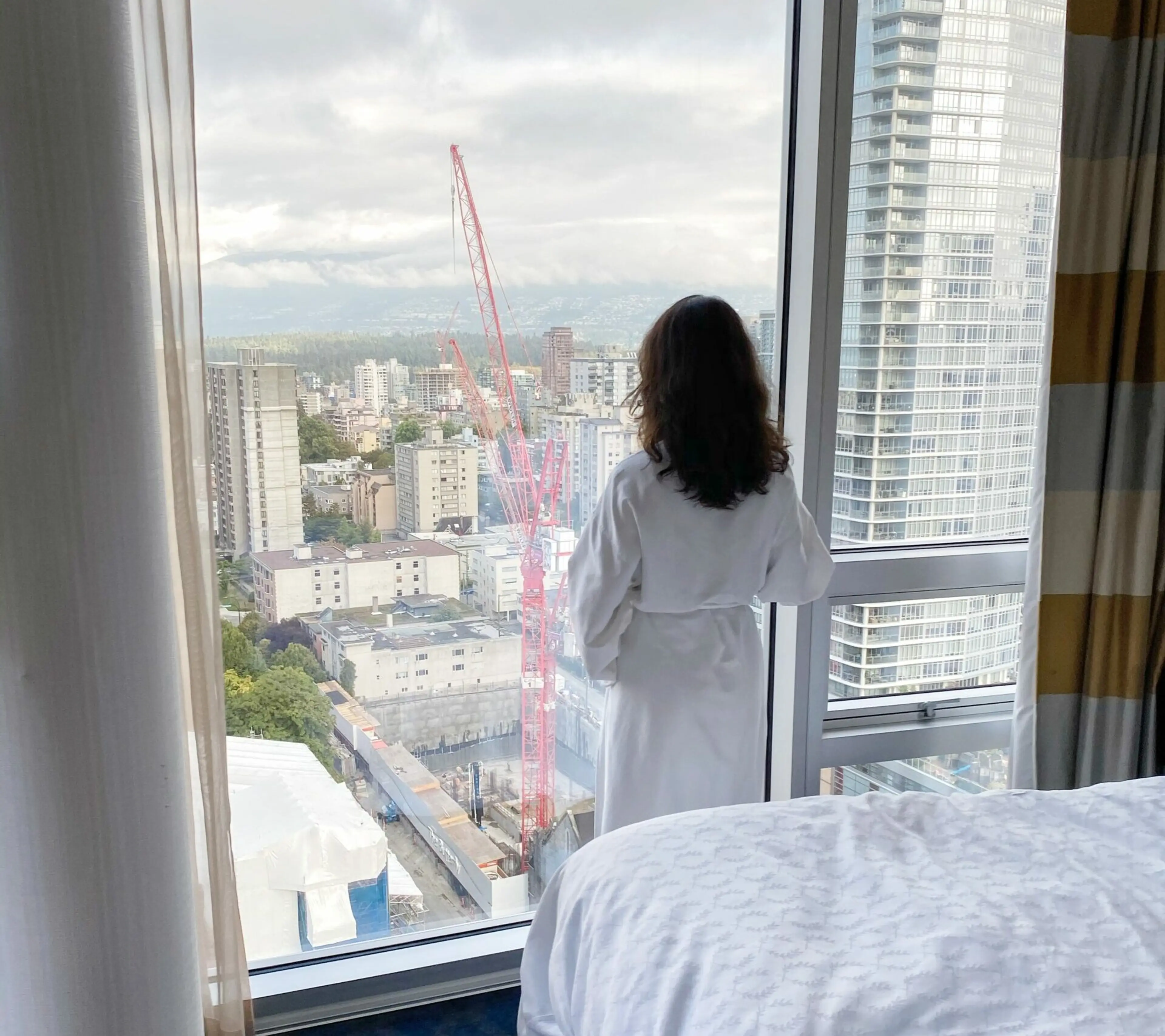 Sheraton Vancouver Wall Centre city staycation