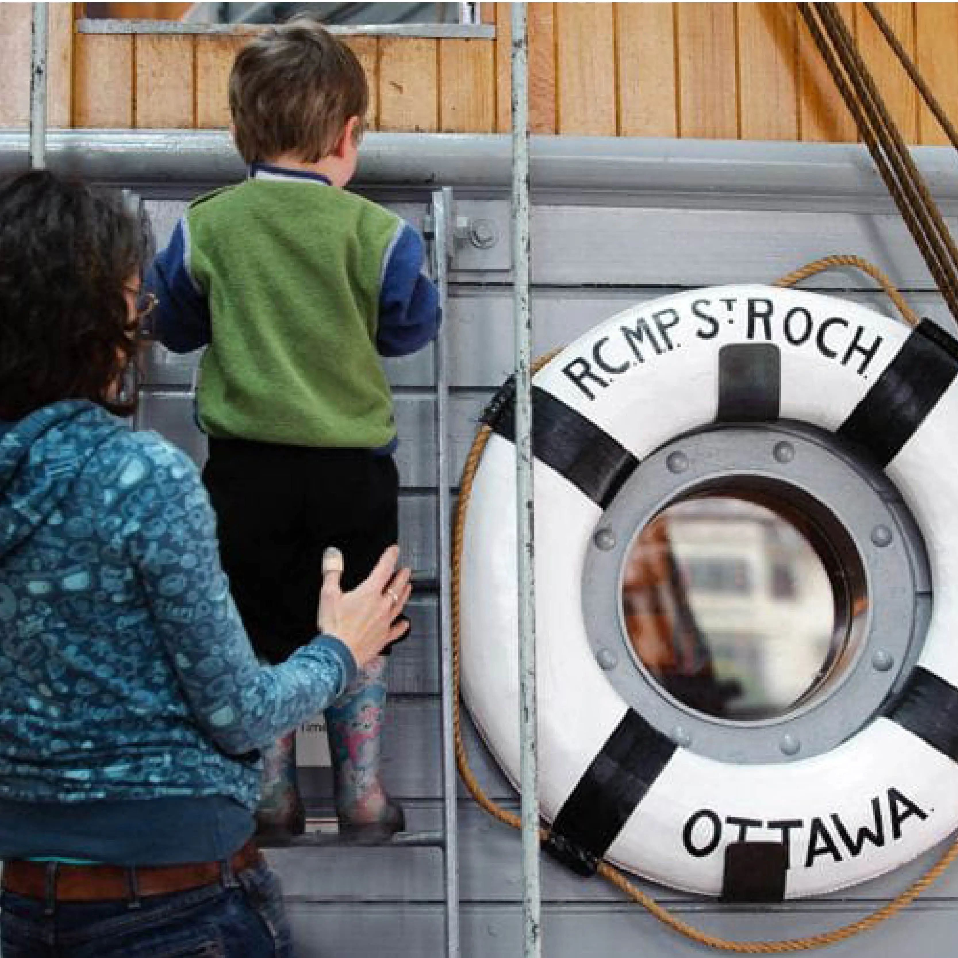 Climb aboard the St. Roch