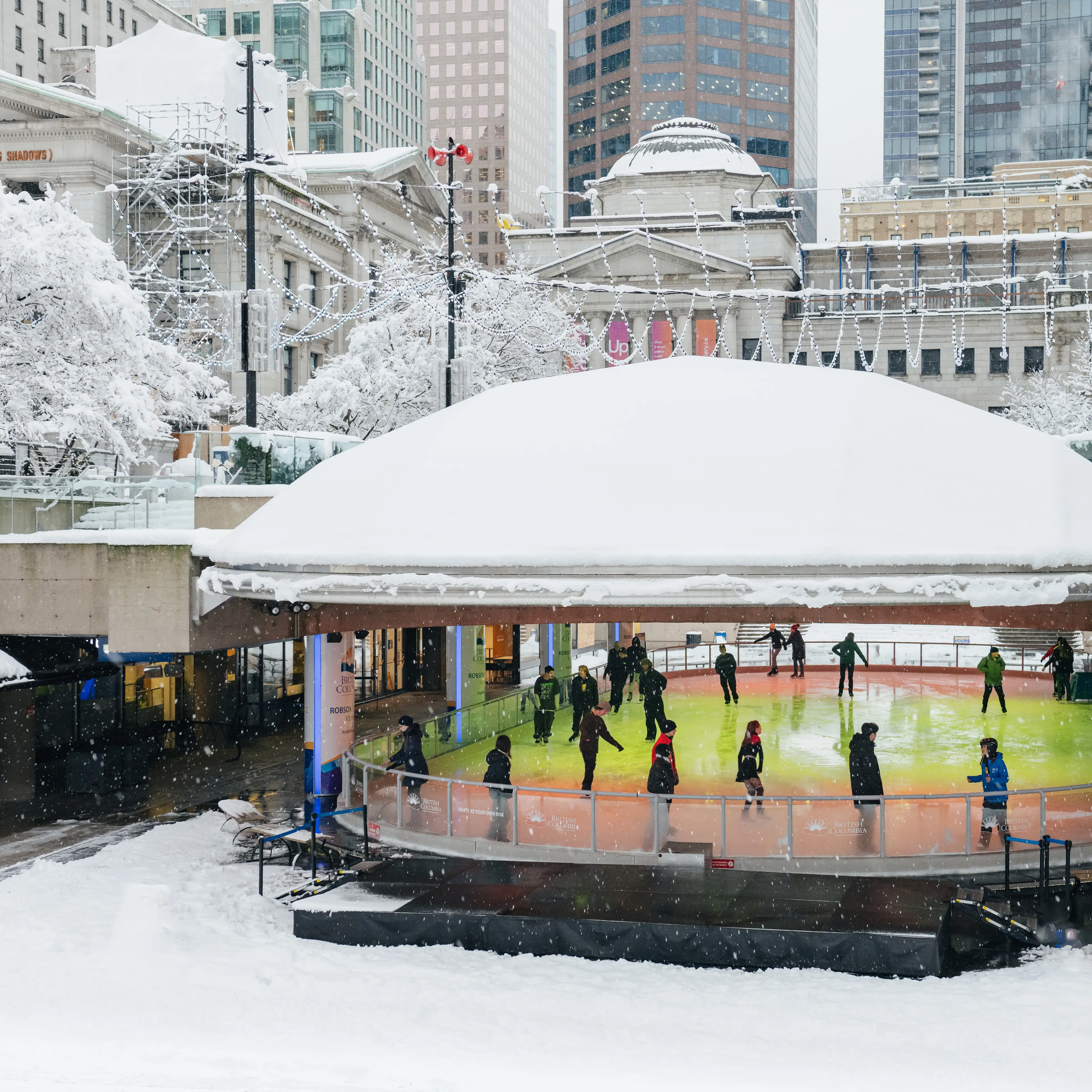 Robson Square Ice Rink (Rental fee)