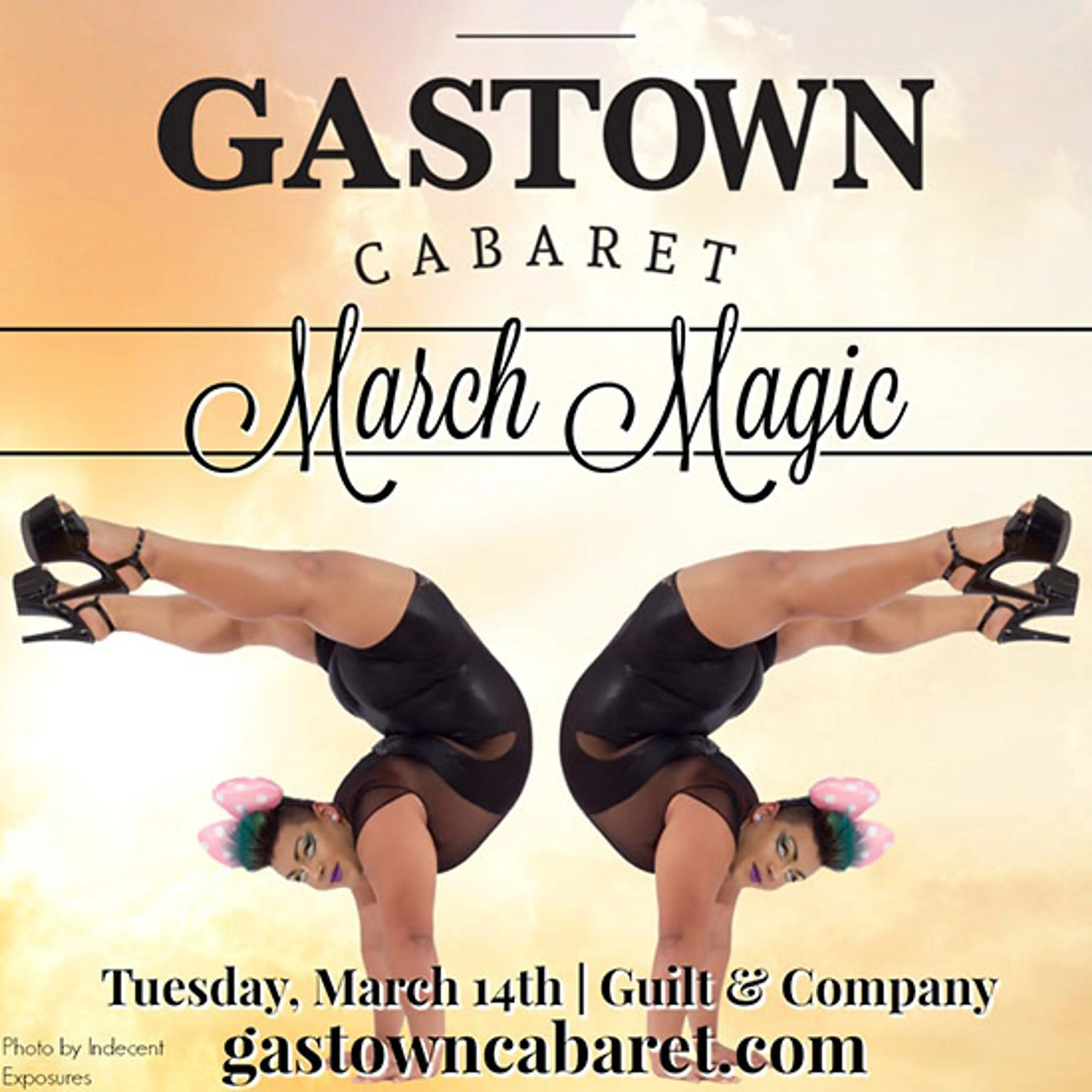 Gastown Cabaret Presents March Magic, March 14
