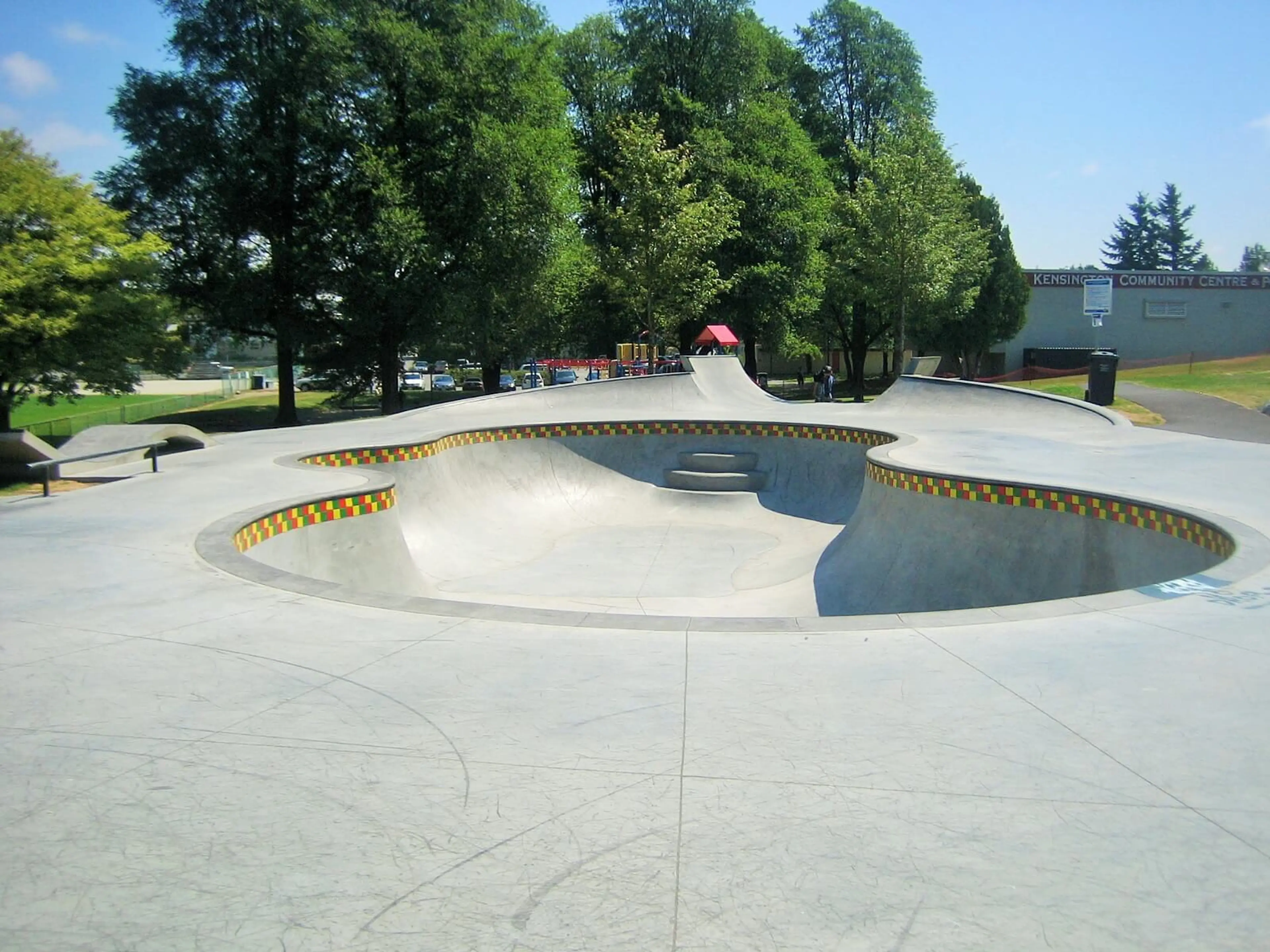 Kensington Skate Park in Vancouver