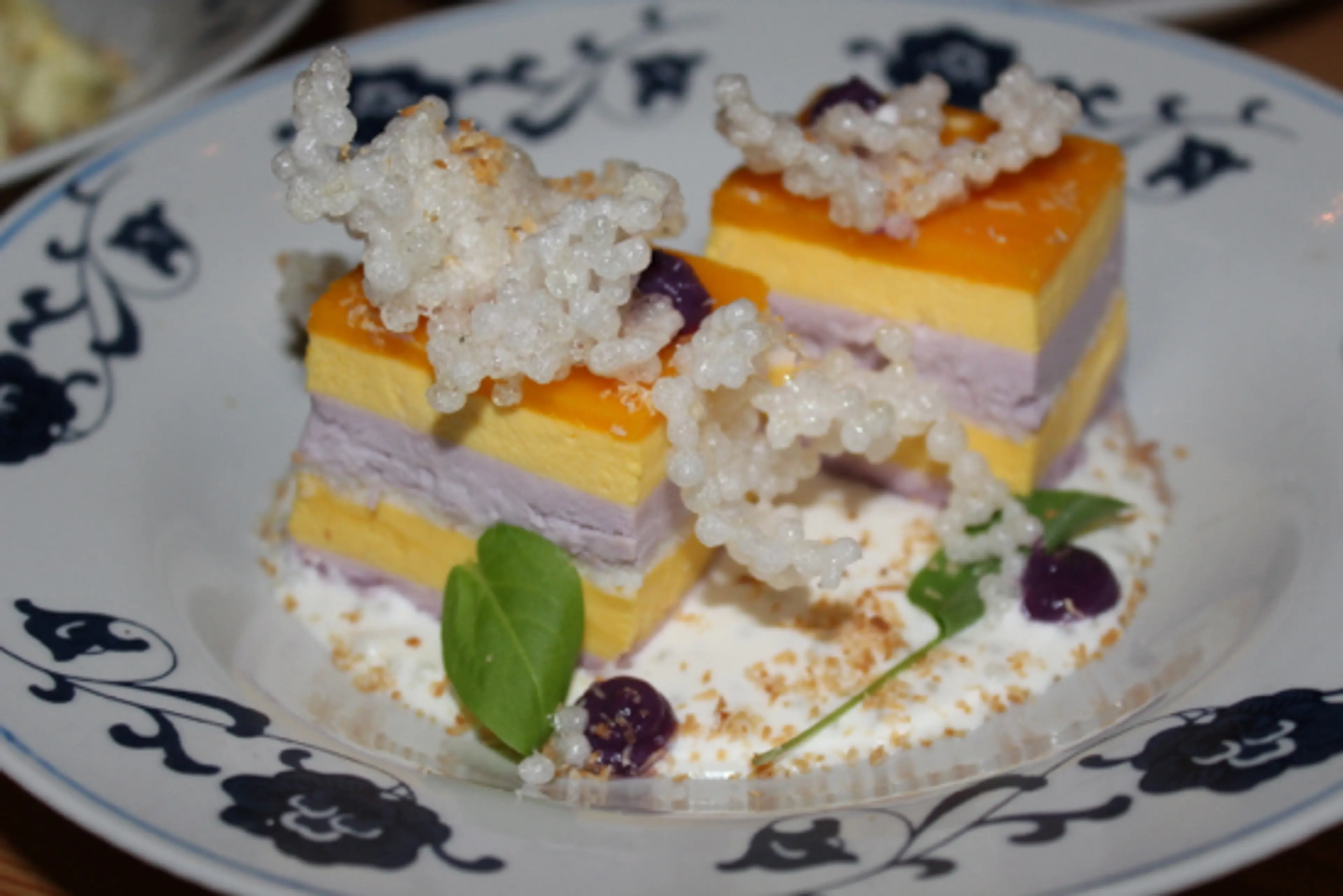 The mango mousse