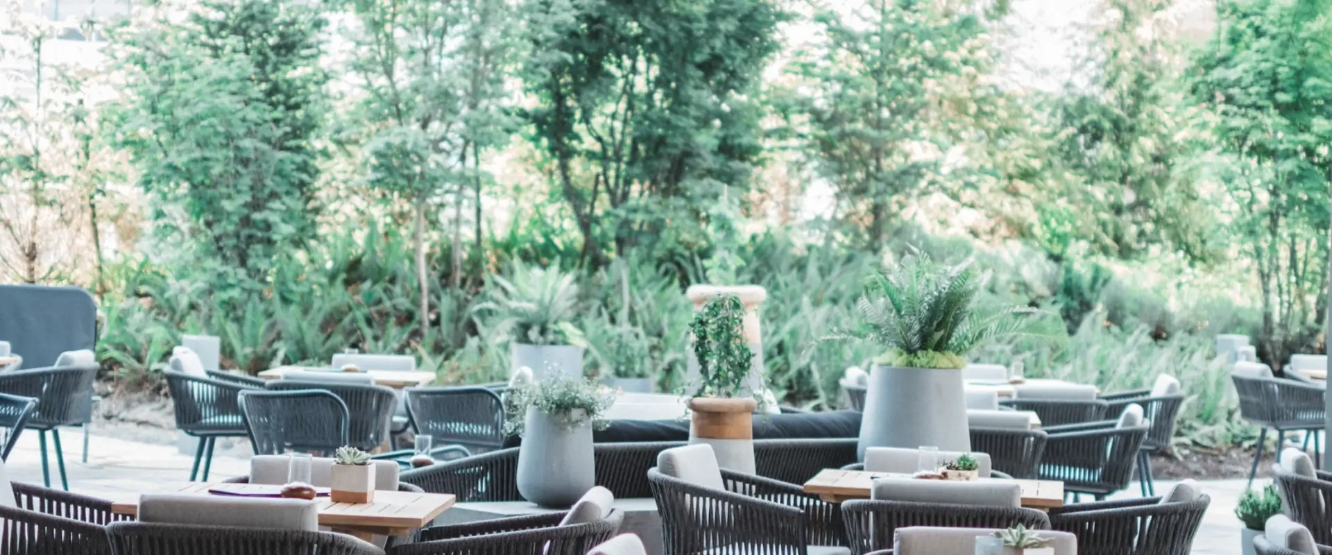 D/6 Bar and Lounge patio at the Parq Casino in Vancouver