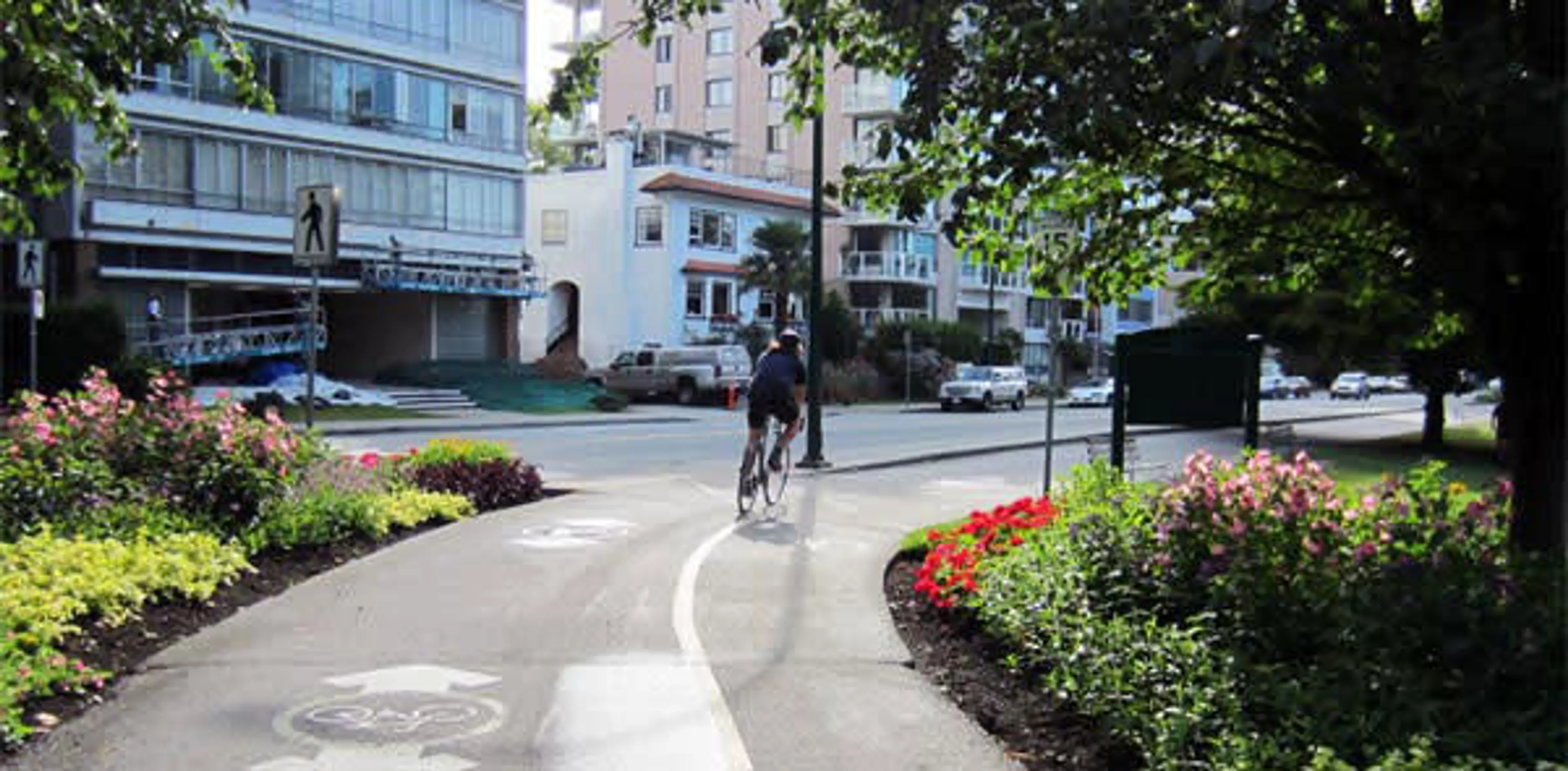 Exiting Stanley Park