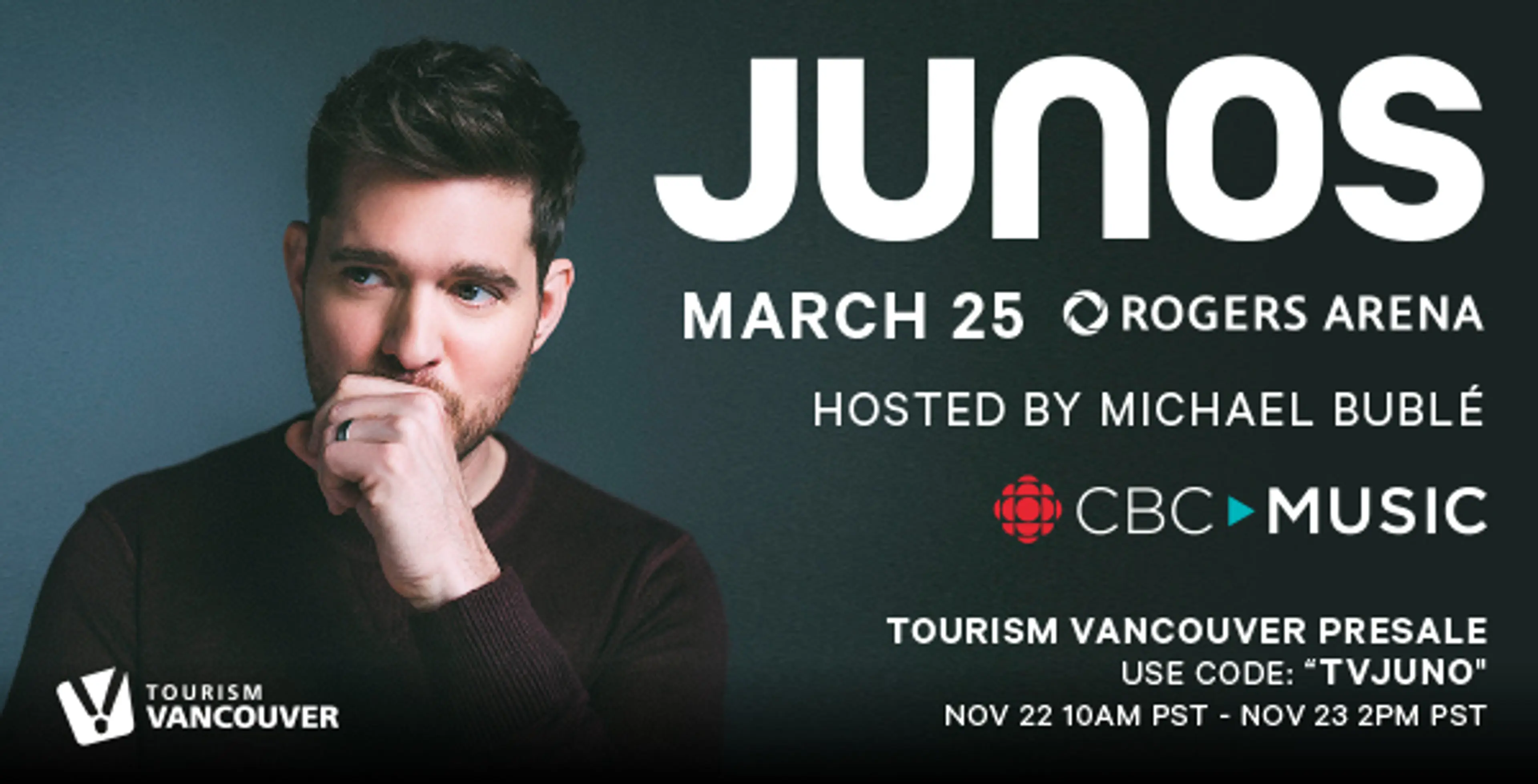 Get Your JUNO Awards Pre-Sale Code Here