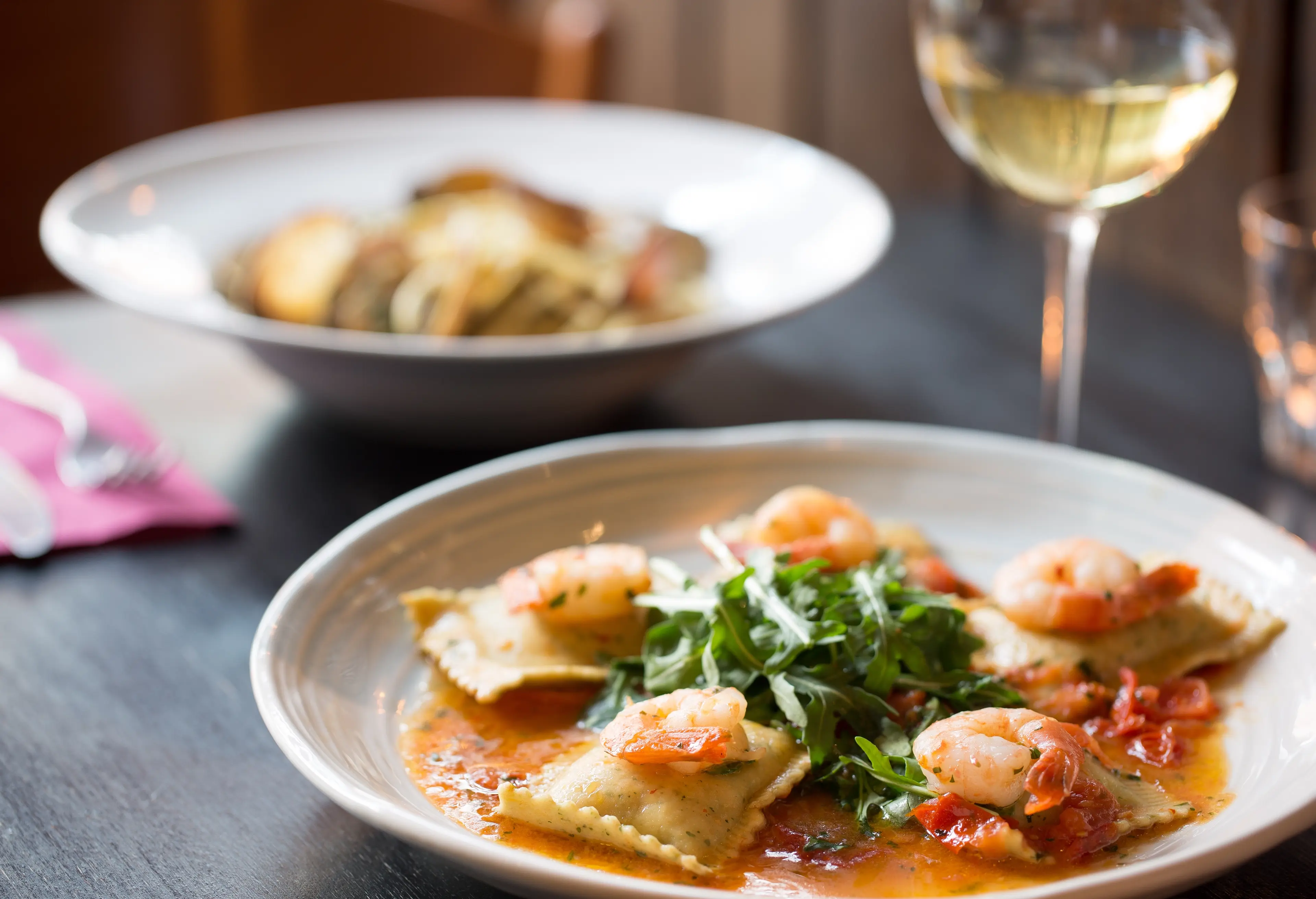 Lobster & Crab Ravioli