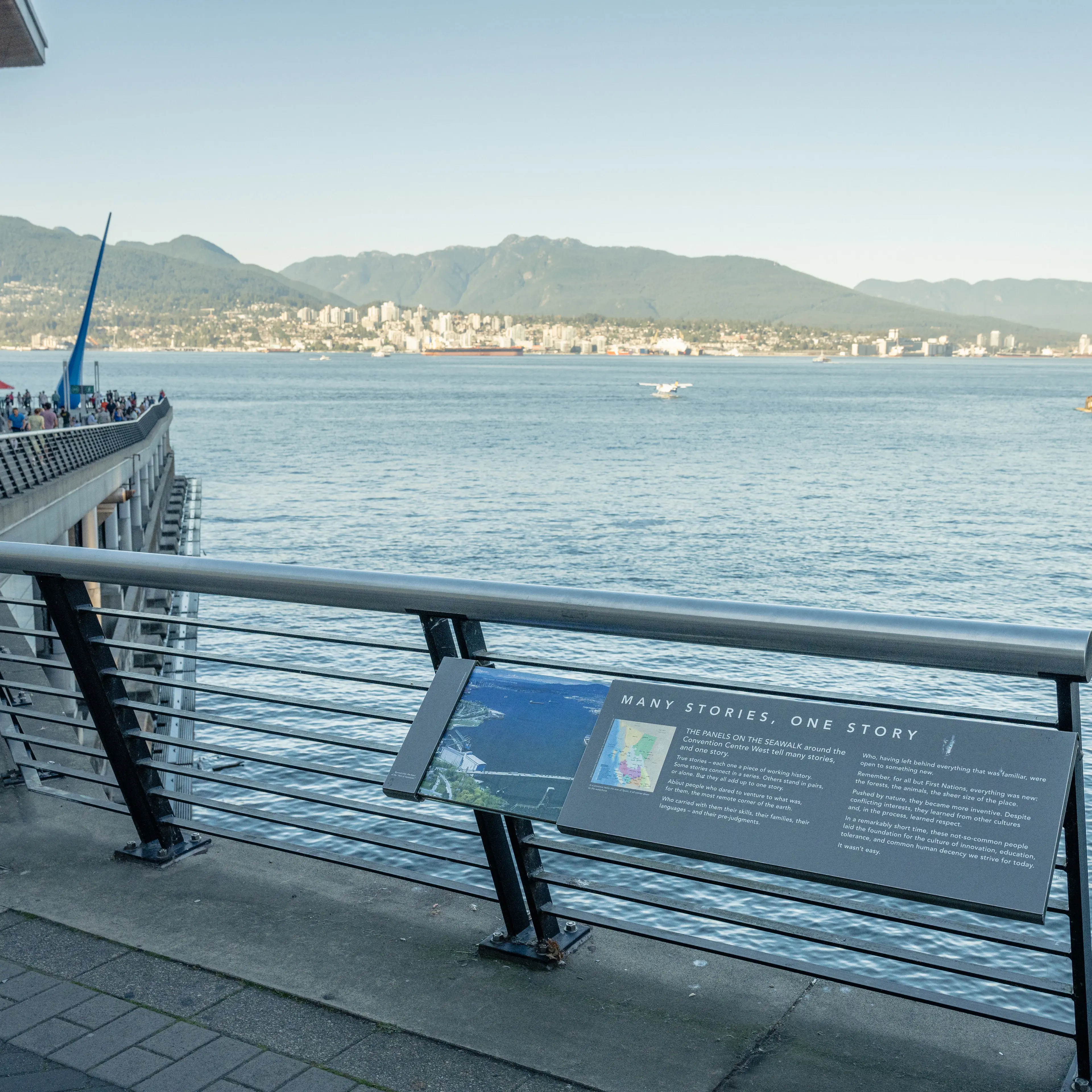 Plaques at the Convention Centre
