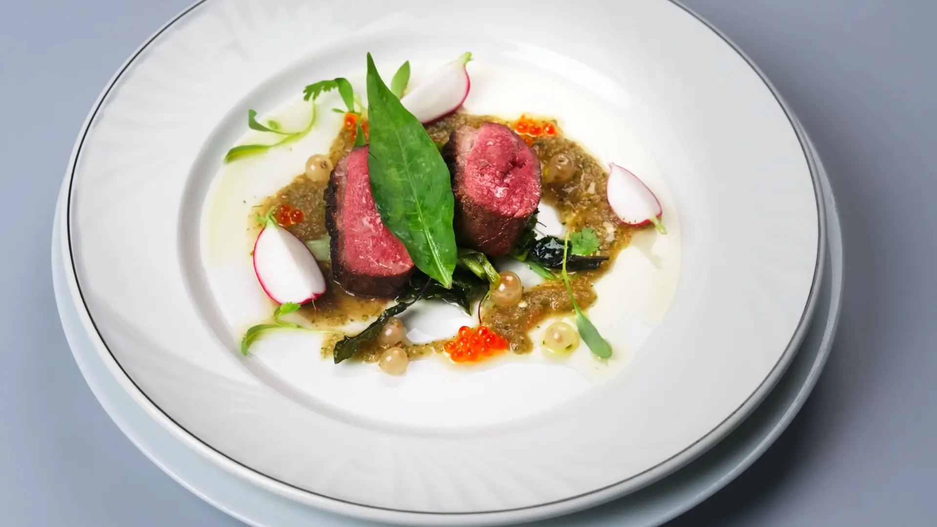 An oyster dish created by Chanthy Yen on Top Chef Canada