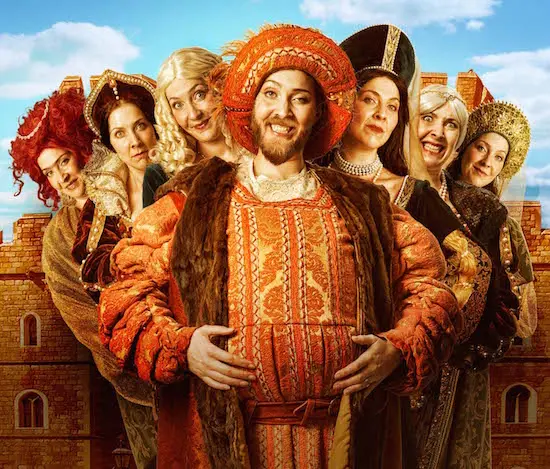 Tara Travis plays all six wives of Henry the VIII in Til Death.
