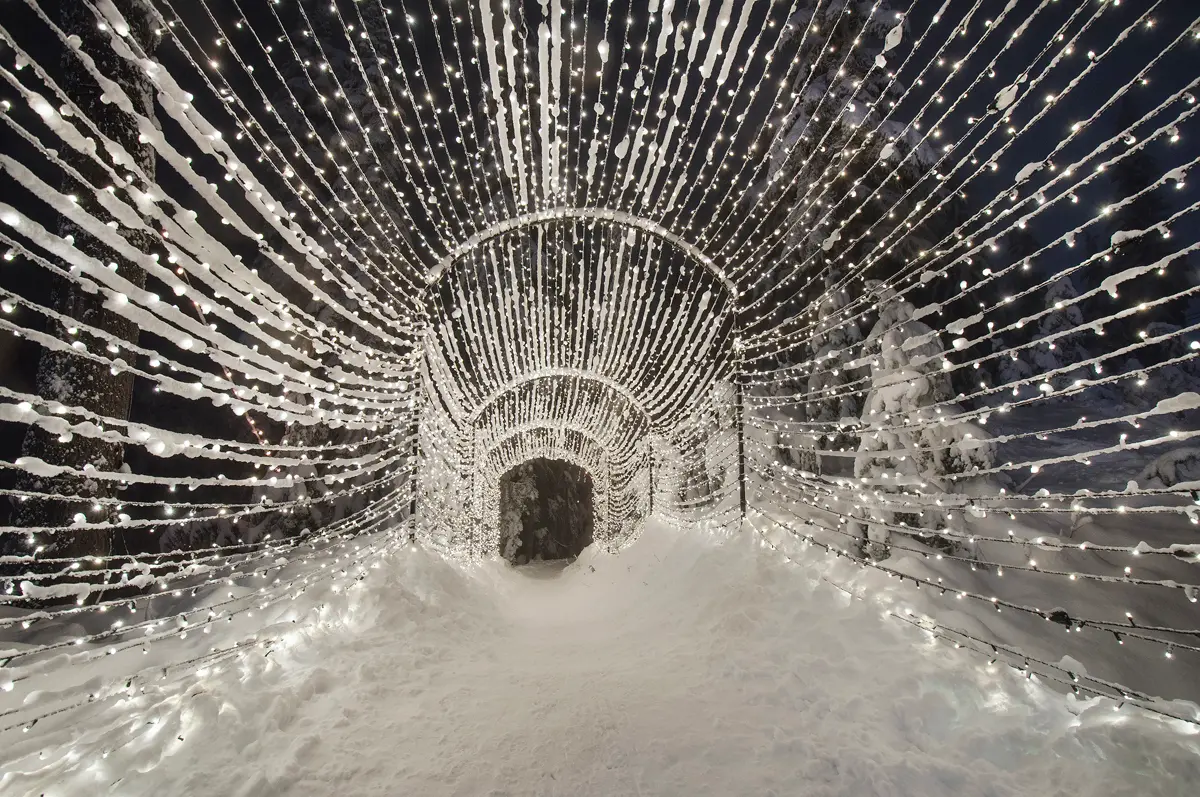 Grouse mountain light walk 2016