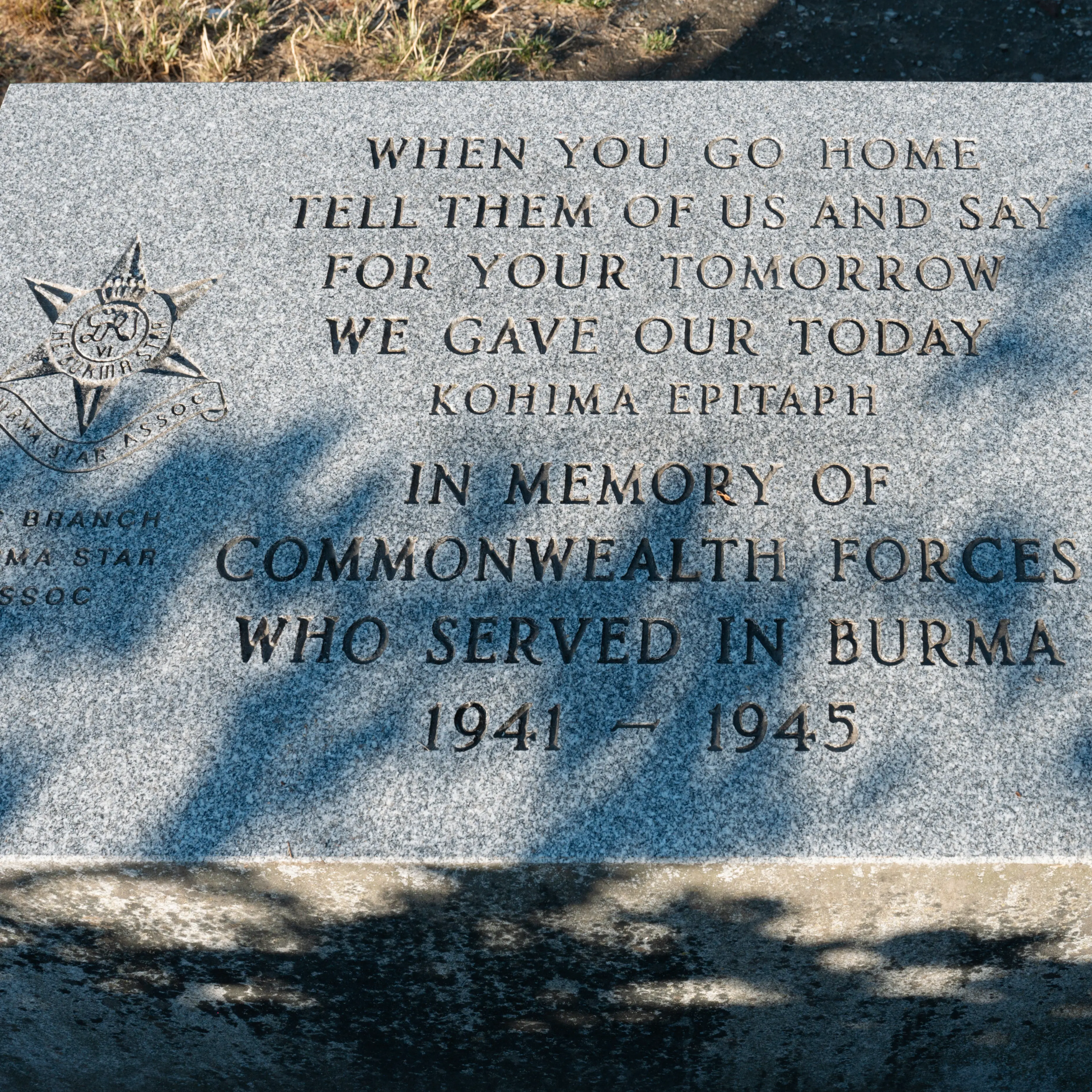 Burma Star Monument