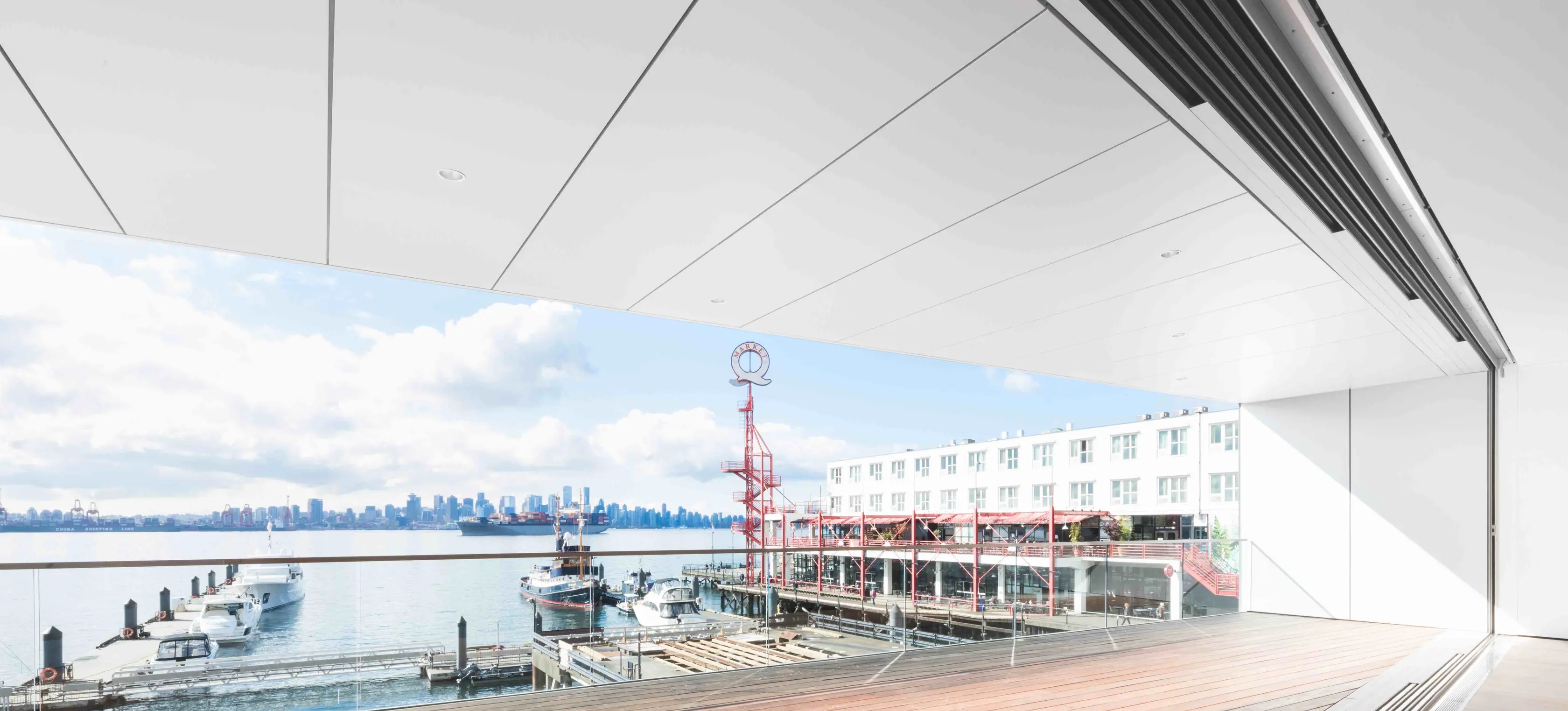 The Polygon Gallery's Balcony