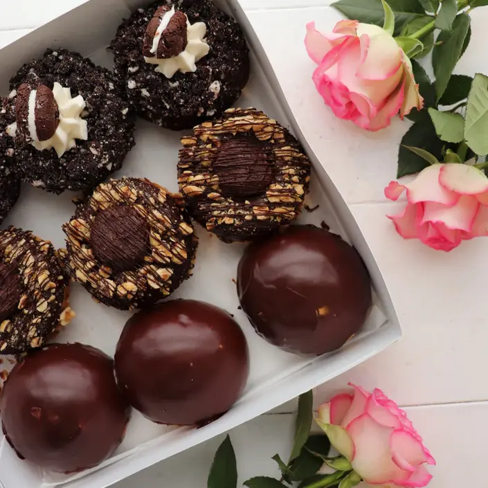 Valentine's Chocolate Lovers Donut Box from Gabi and Jules