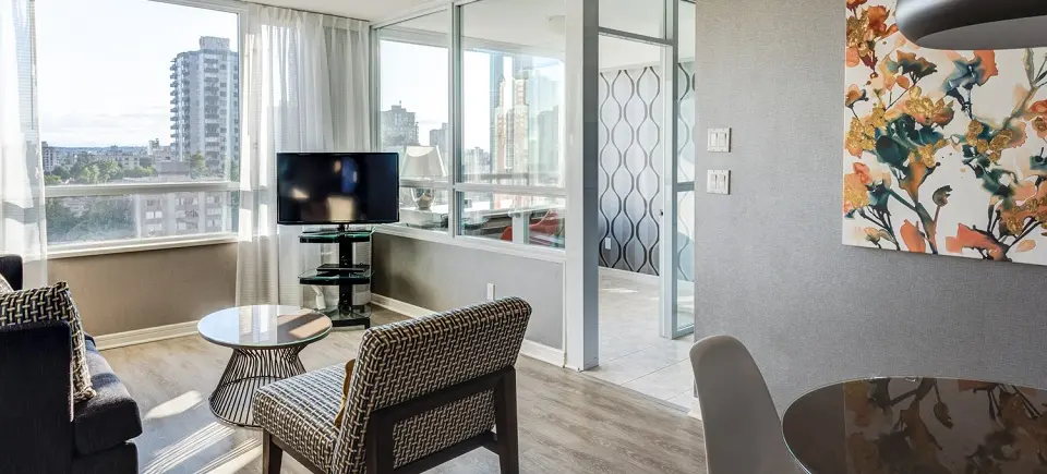 Carmana Plaza - Hotel Downtown Vancouver - Standard One Bedroom Suite