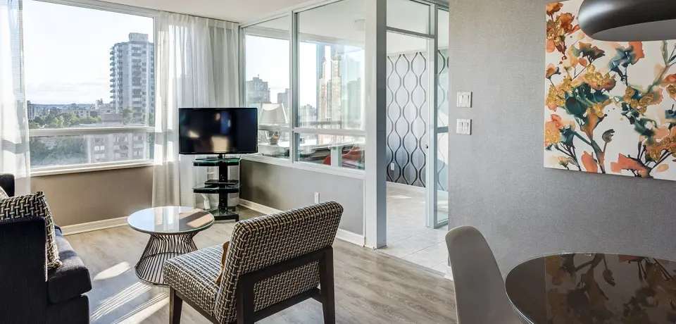 Carmana Plaza - Hotel Downtown Vancouver - Standard One Bedroom Suite