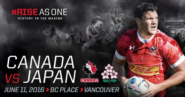 Rugby Is Back In Vancouver! Win Tickets to Canada vs. Japan June 11