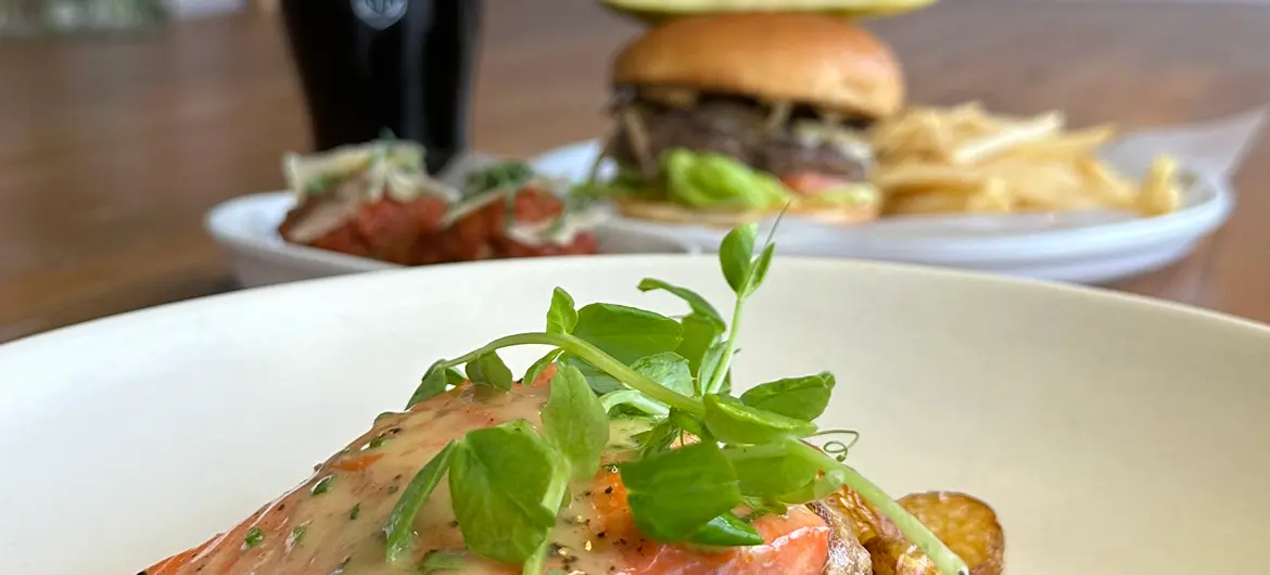 Salmon Main Dine Out