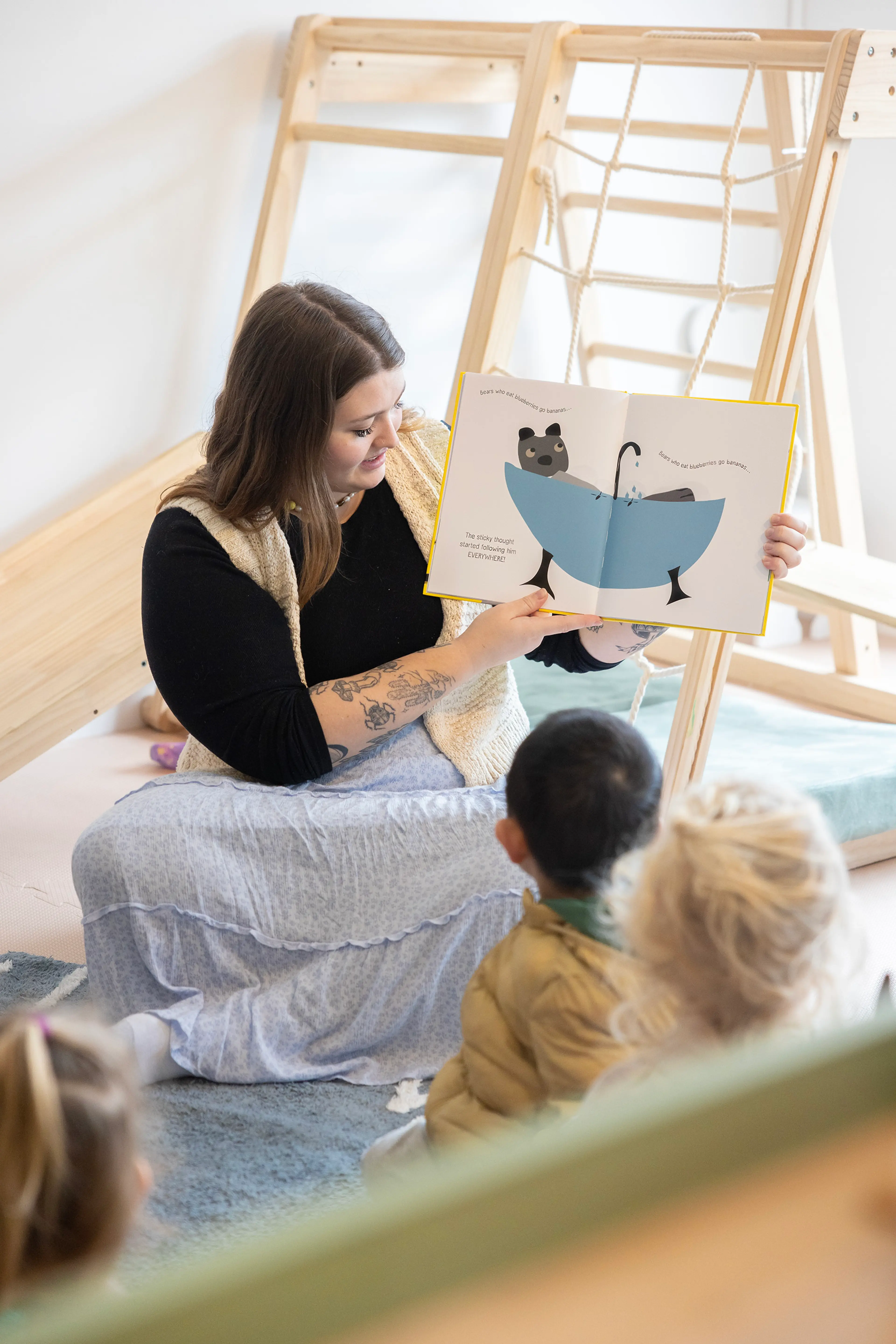 Multilingual storytimes at Petite Forêt Play Café