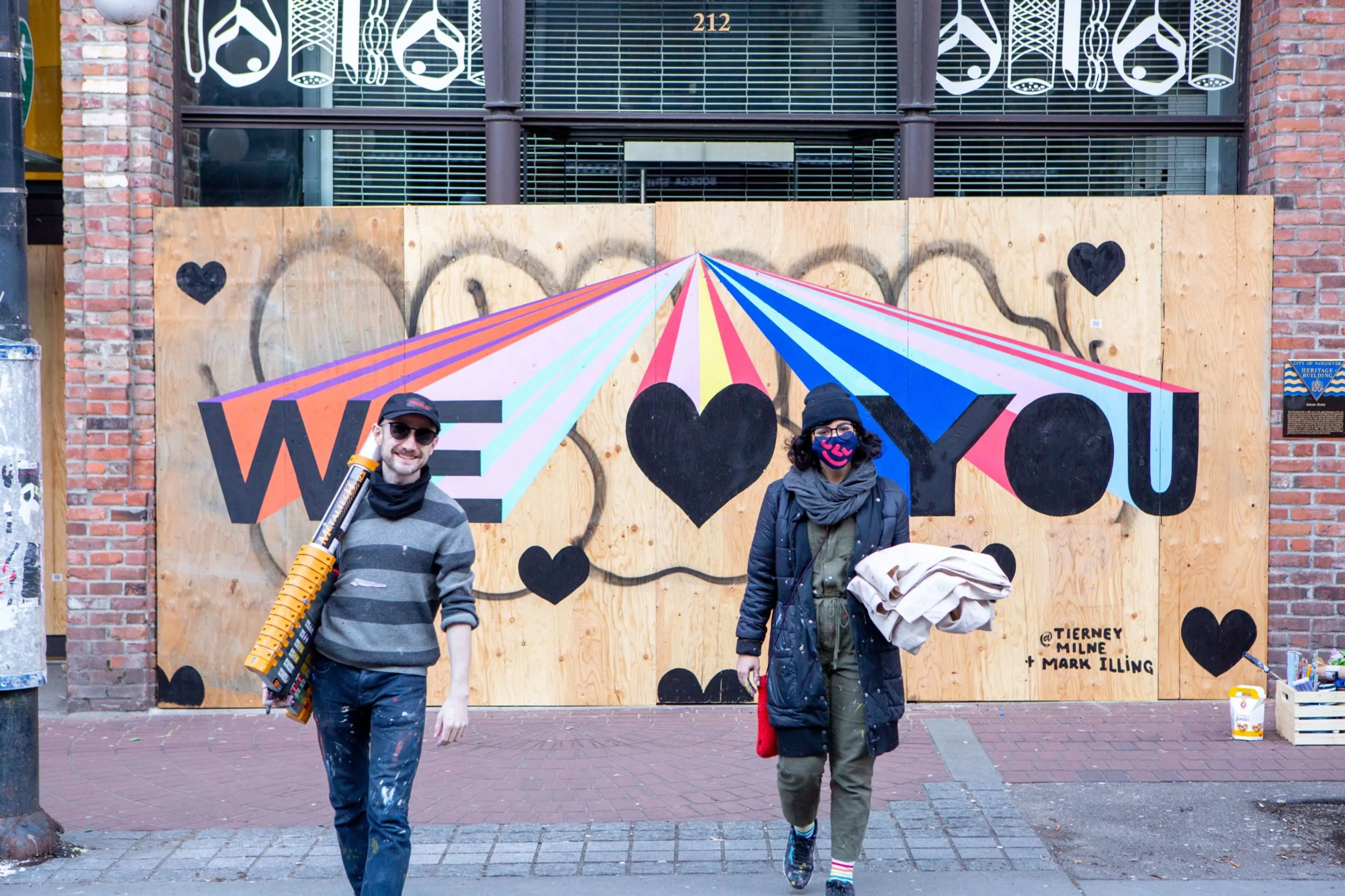 Make Art While Apart: 60 of Vancouver’s Temporary Murals