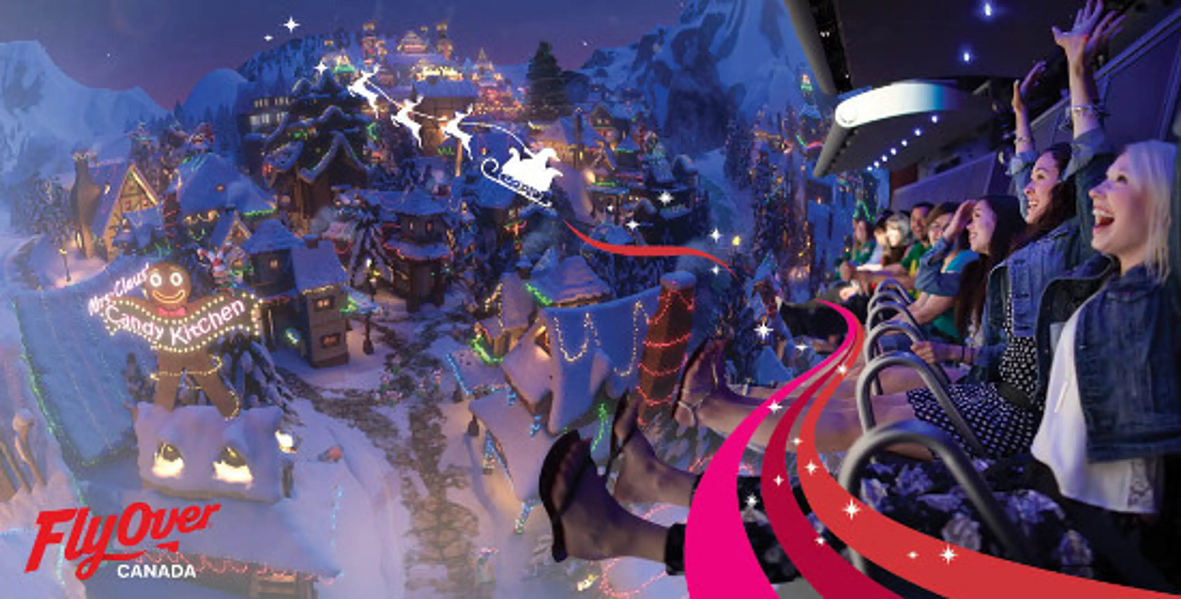 Celebrate Christmas at FlyOver Canada (Free Gift Giveaway!)