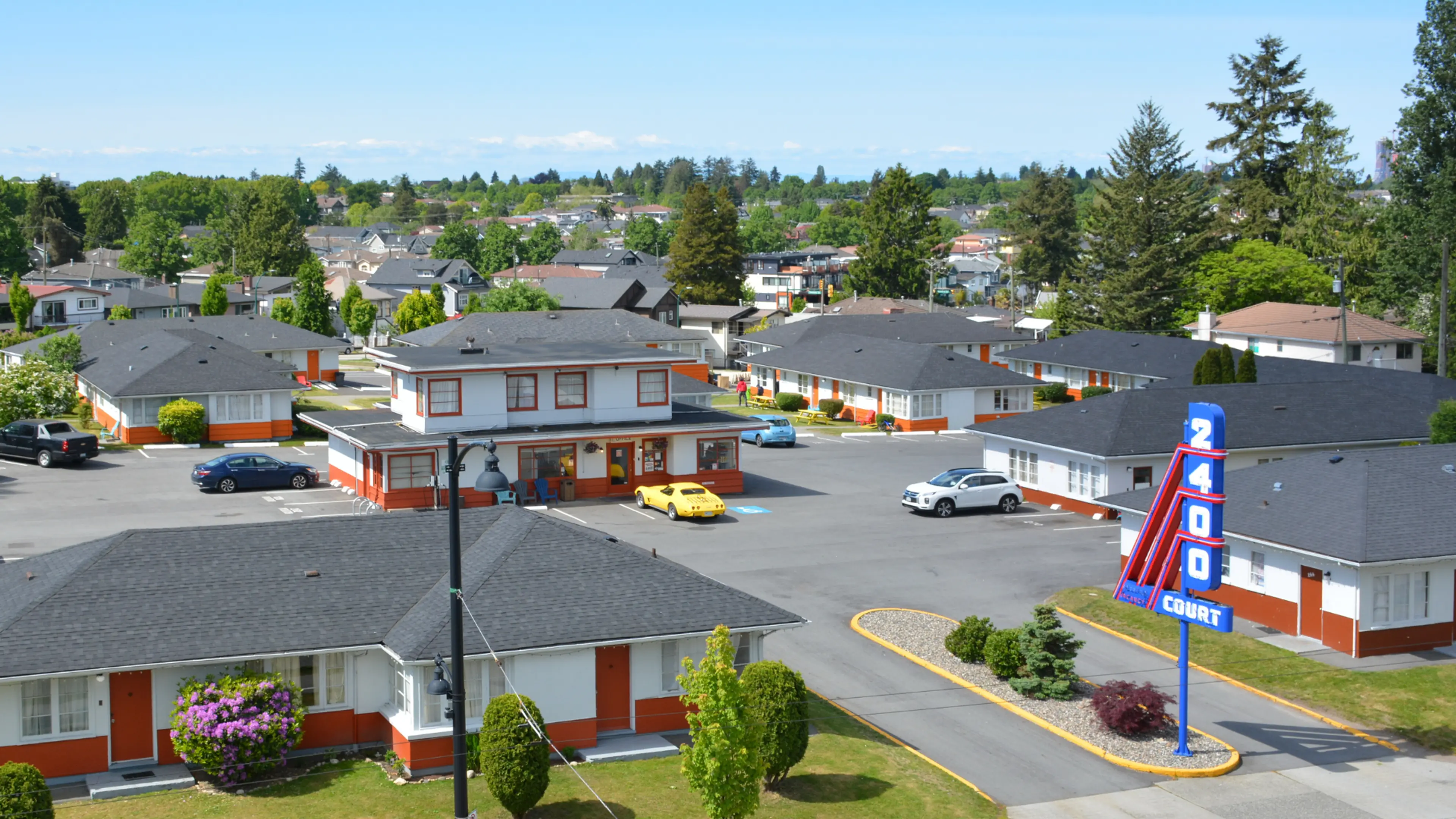 Birds eye view 2400 Motel