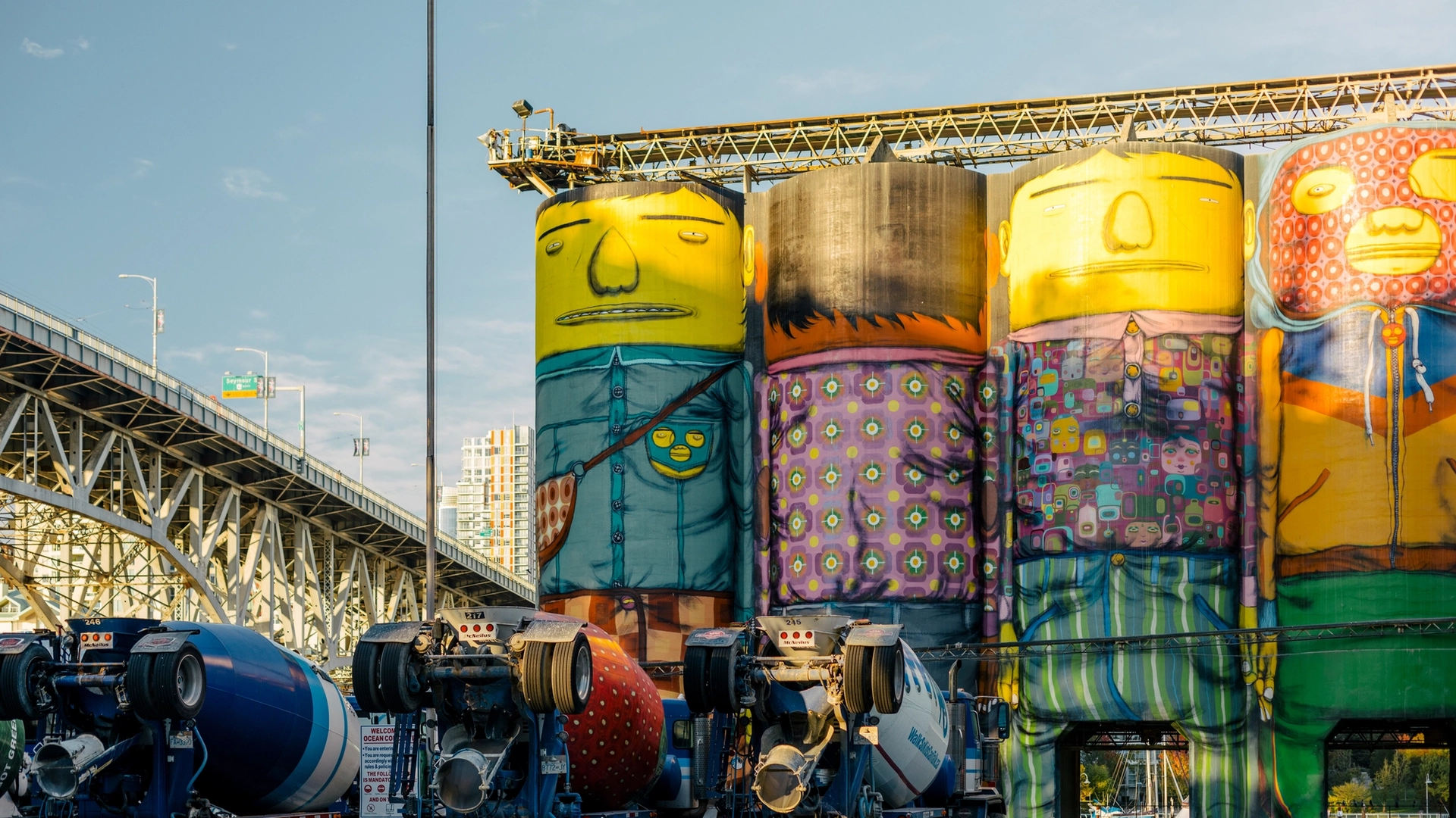 Giants on Granville Island